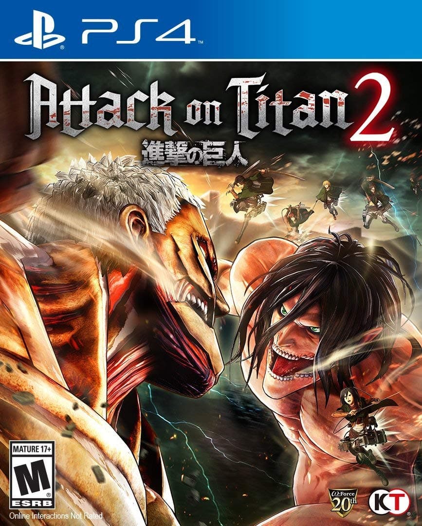 Koei Tecmo Attack On Titan 2 Playstation 4 One Size Multi