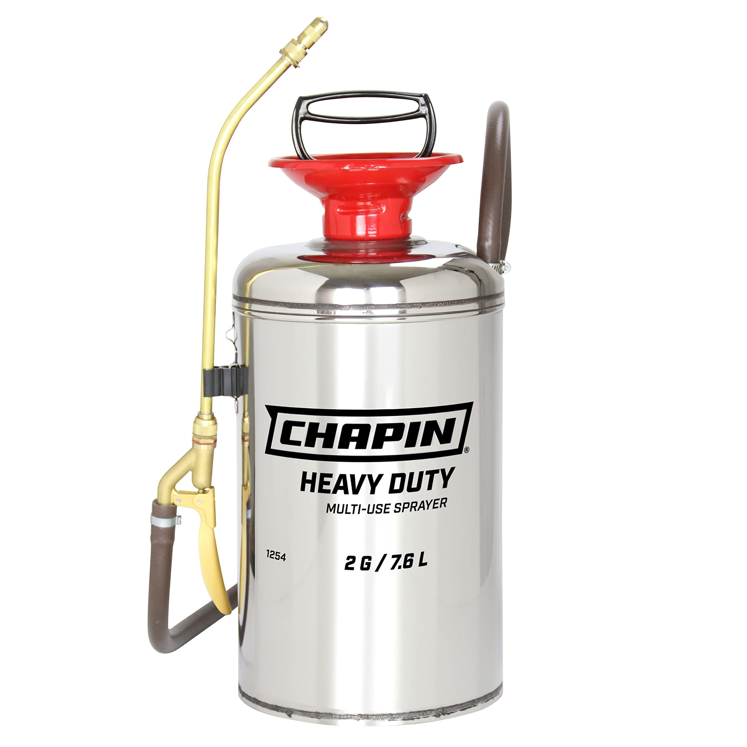 Chapin 1254 2-Gallon Heavy-Duty Stainless Steel Tank Multi-Use Sprayer for Lawn, Home & Garden