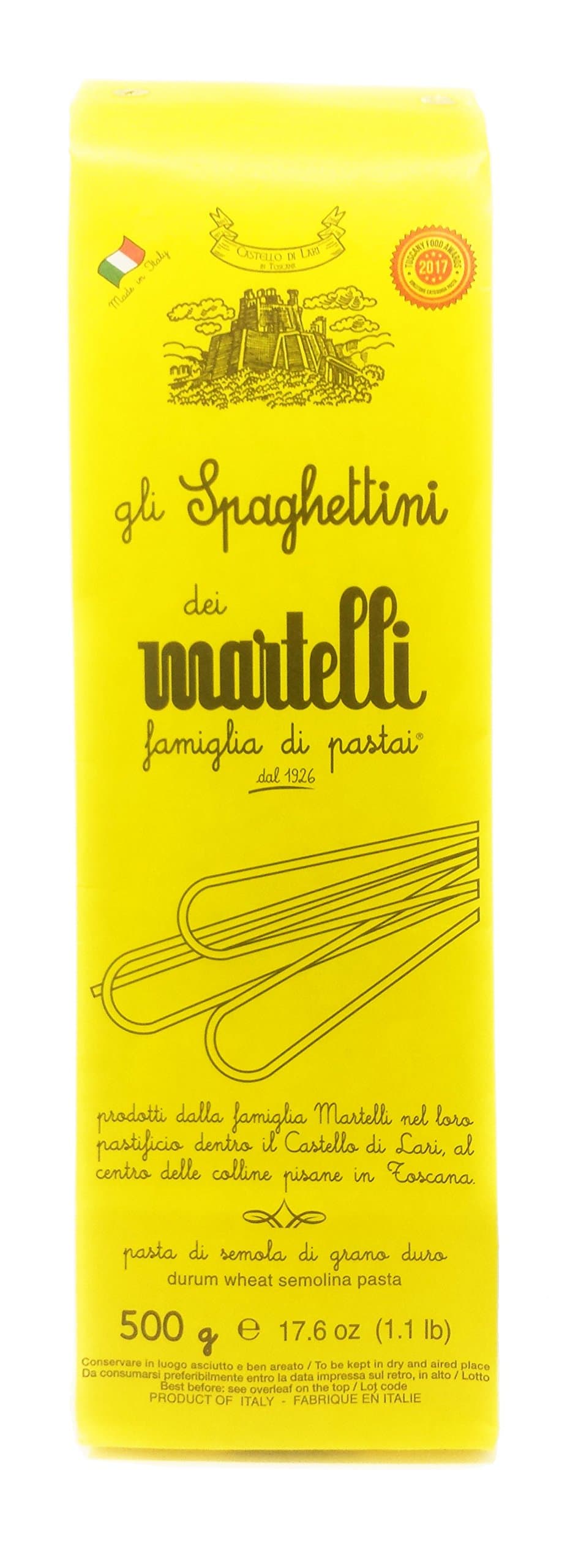 Spaghettini 1.1 LB each (2 Pack)