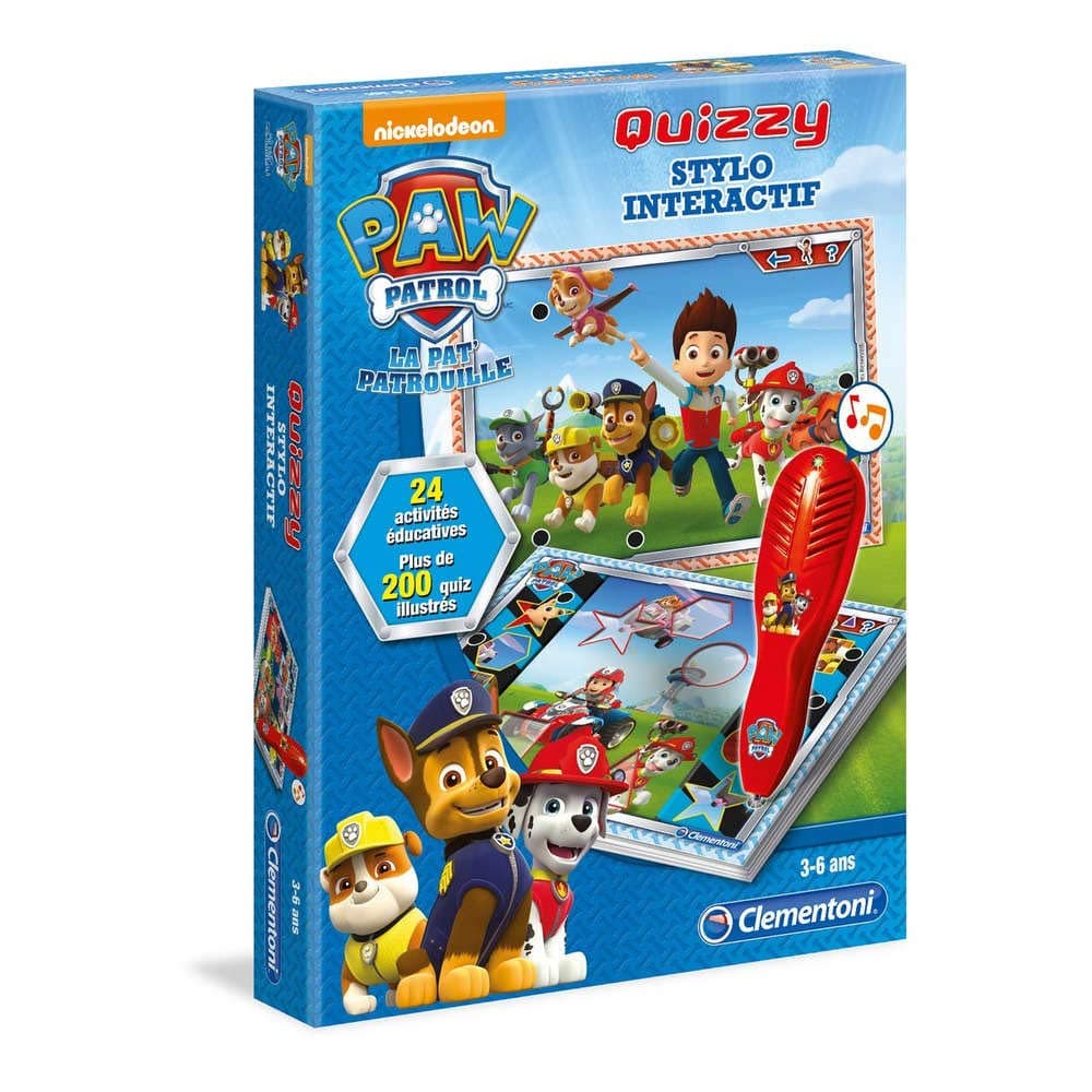 Clementoni Paw Patrol 52090 Quizzy-Paw Patrol Educational Activities