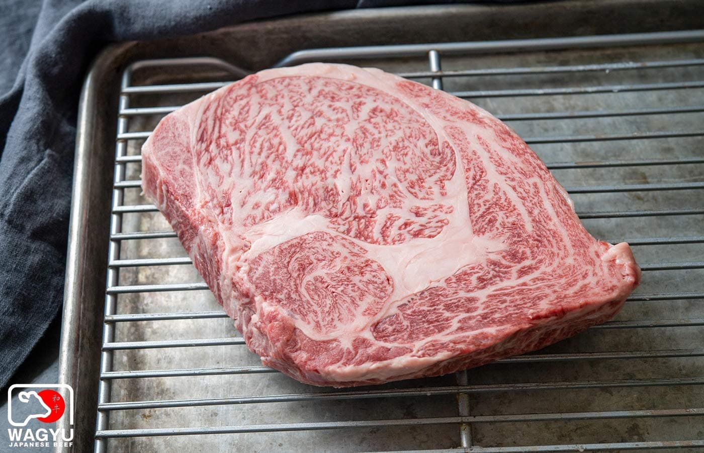 The Wagyu Shop | A5 Japanese Wagyu Beef Portioned Ribeye Steaks (2 Pieces Thick Cut)