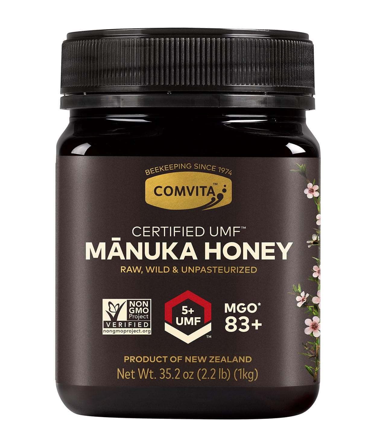 Comvita Certified UMF 5+ Raw Manuka Honey - 35.2oz