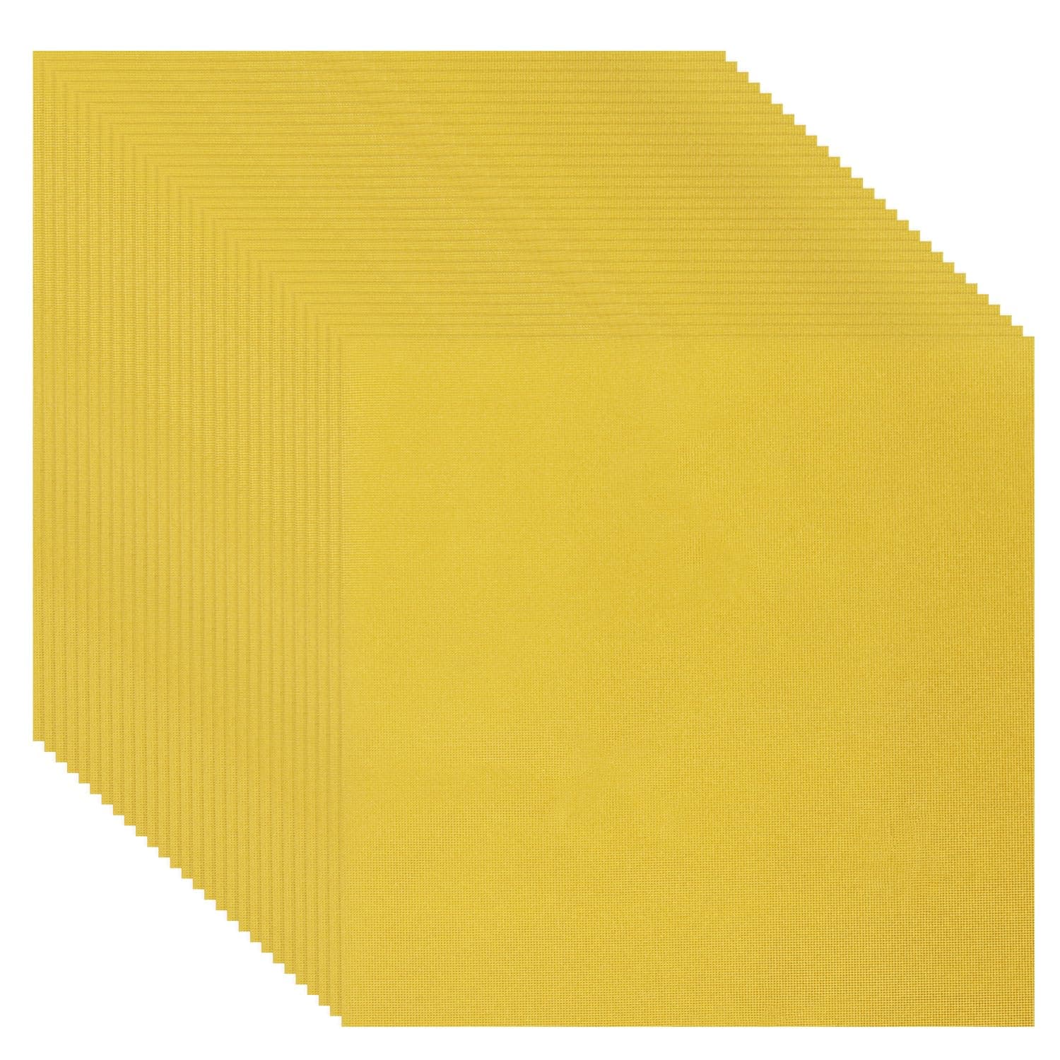 Foil Candy Wrapper 100Pcs 6x6 Inch Aluminum Chocolate Bar Wrapping Paper Sheets for Wedding Birthday Christmas (Gold, 6x6)