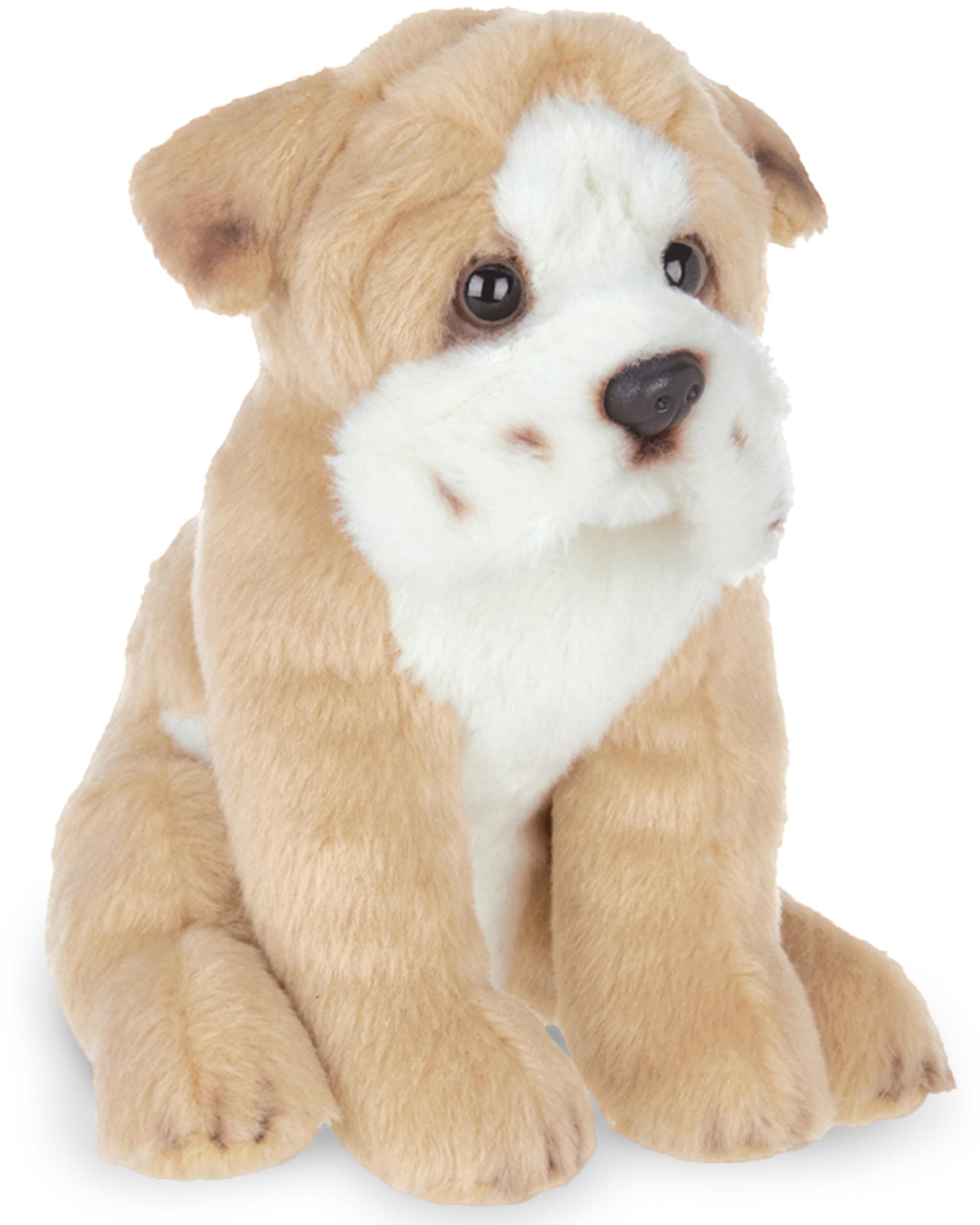 Bearington Collection Lil' Tug The Bulldog Plush, 6.5 Inch Stuffed Bulldog