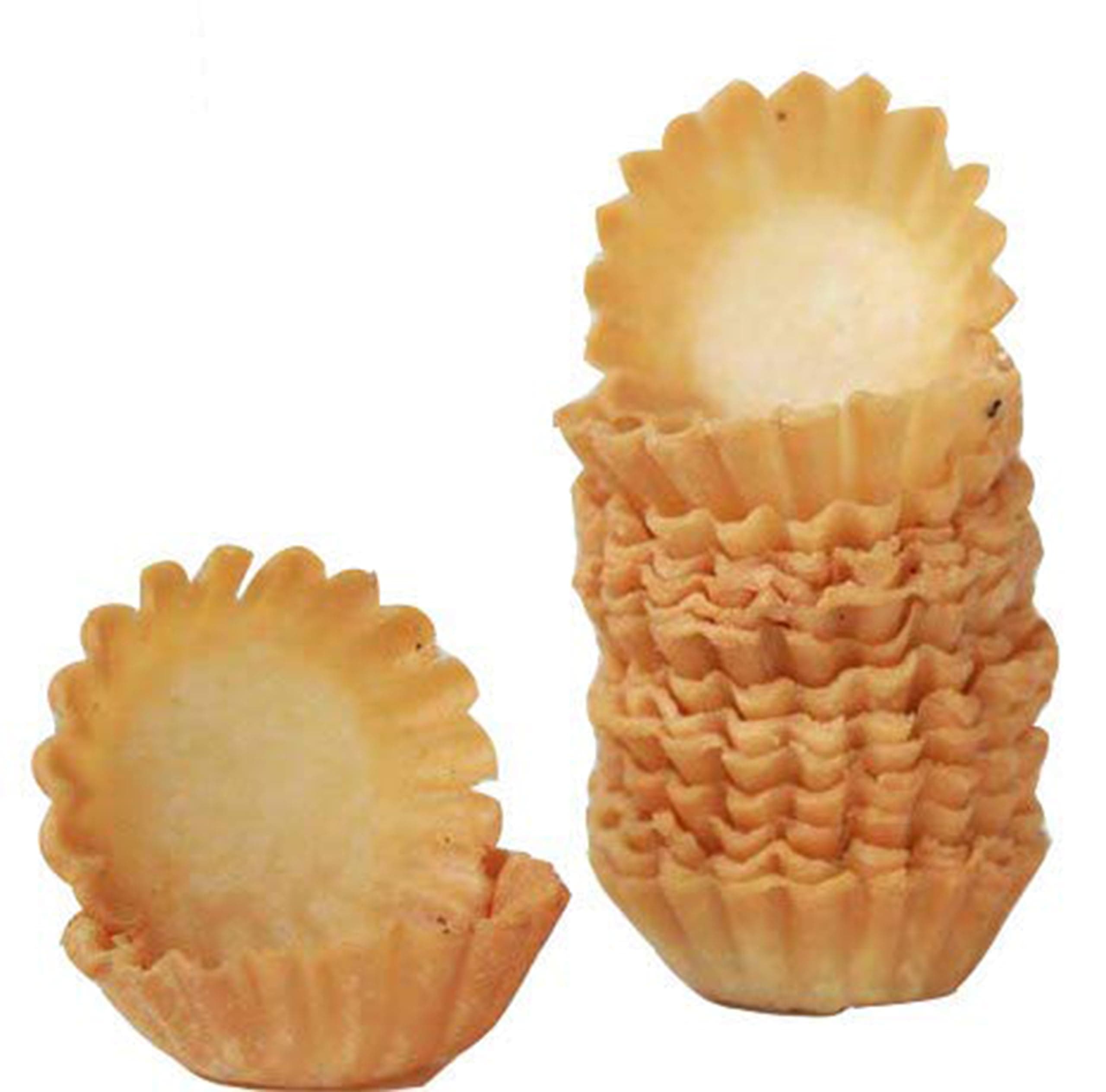 Basket Chat Puri/Delhi Chat Puri/Katori Chaat Puri for Festival & Special Occasions Snacks,60 Pcs(30 Pcs x 2)