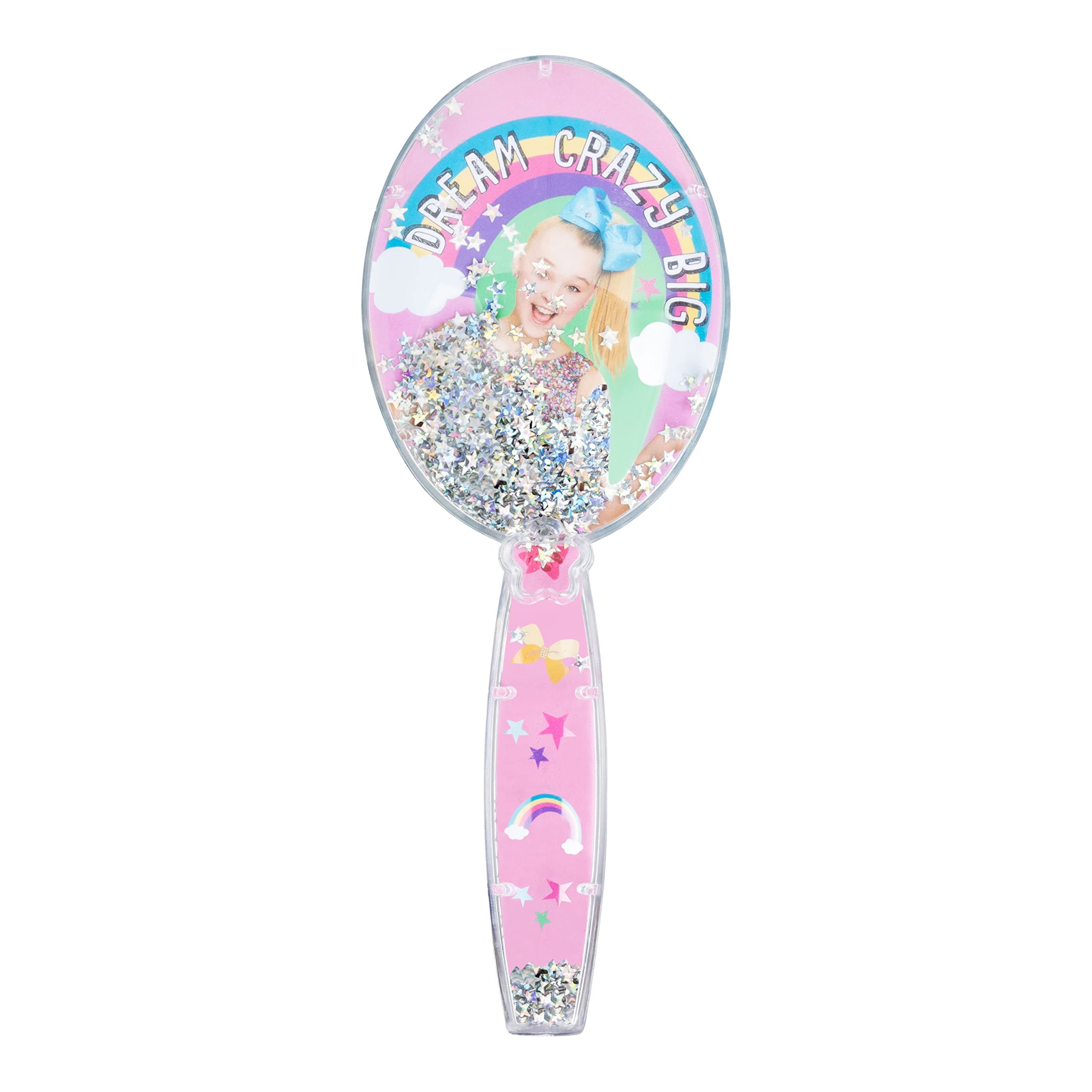 Luv HerJojo Siwa Girls Confetti Hair Brush, Pink