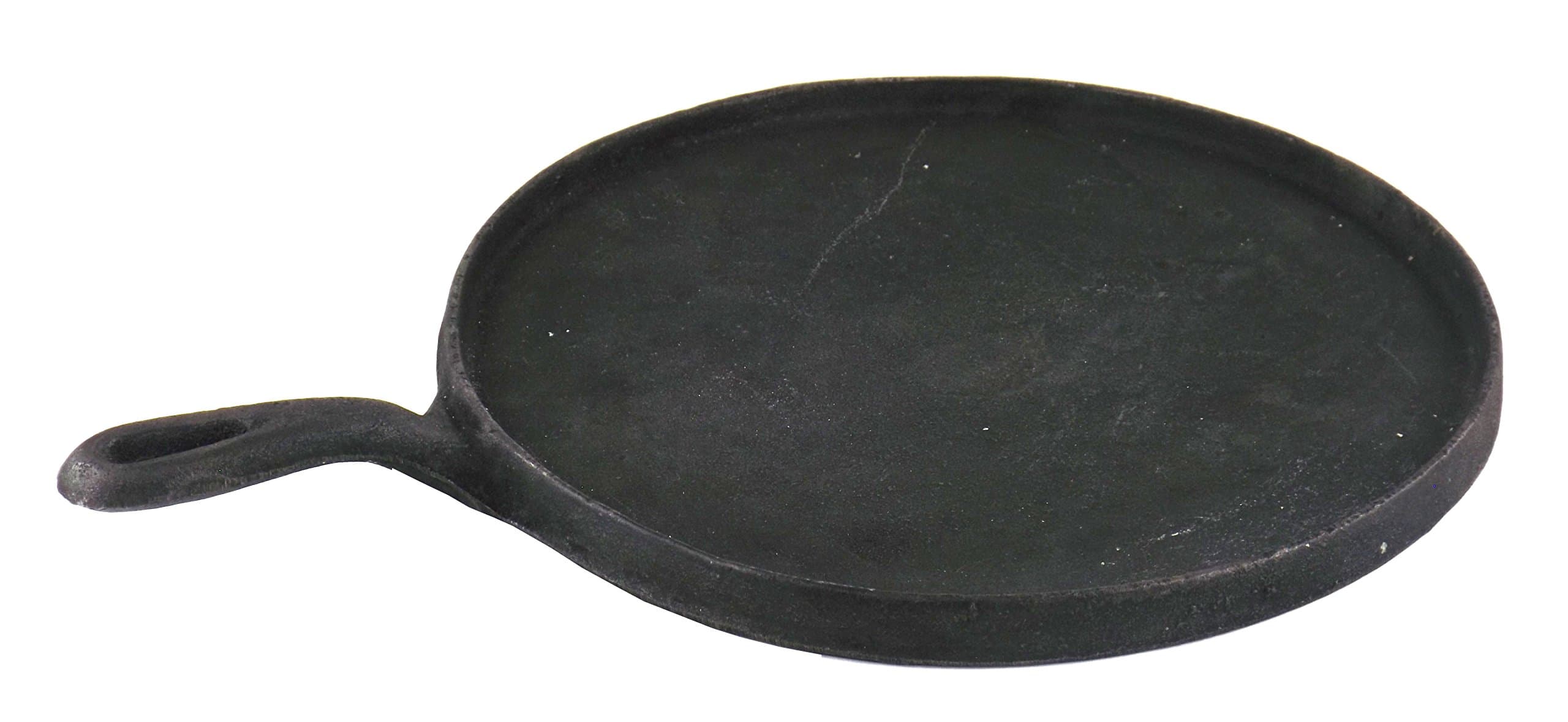 Bredy's Cast Iron Comal Griddle - Round Comal Pan 10 inch