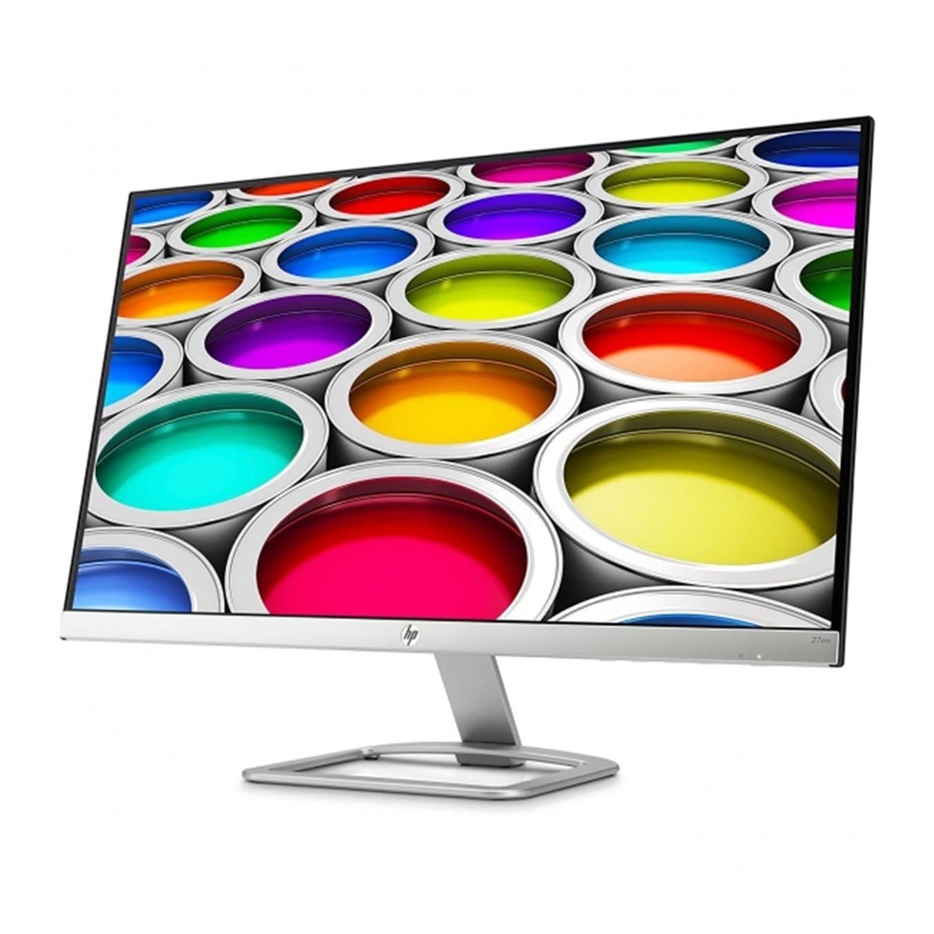 HP 27ea 27" Full HD LED Silver, White computer monitor 27ea, 68.6 cm (27"), 1920 x 1080 pixels, Full HD, LED, 7 ms, Silver, White