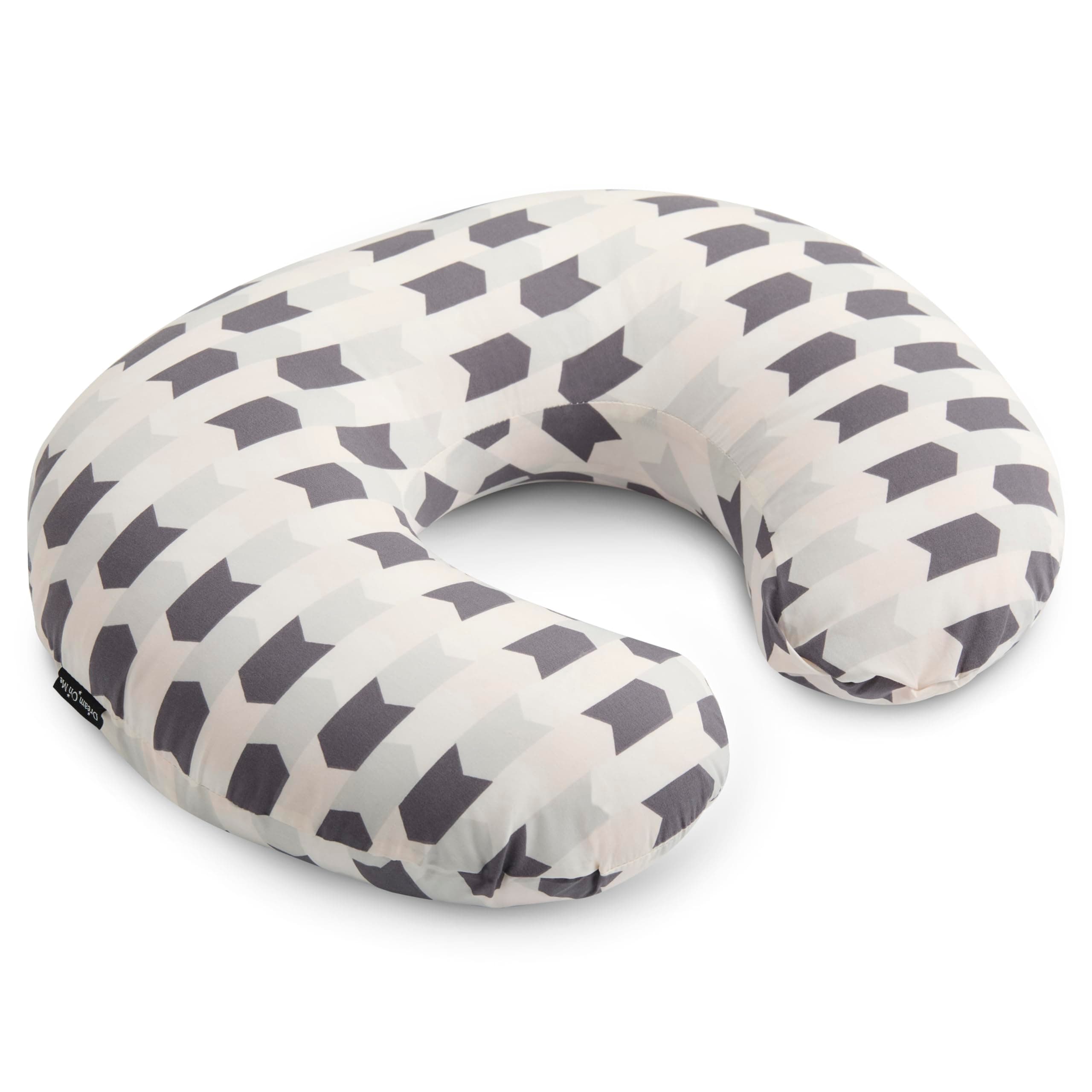 Beeboo Nursing Pillow and Positioner, Breastfeeding and Bottlefeeding Pillow, Removable and Washable Pillow Cover, Soft and Breathable Fabric, Fawn Brown