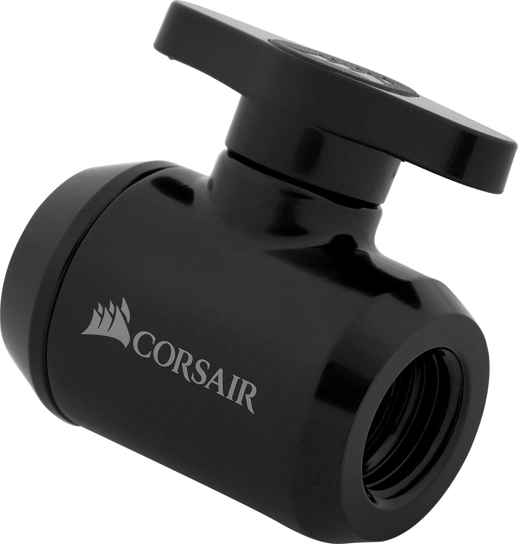 Corsair Hydro X Series XF Ball Valve- Black