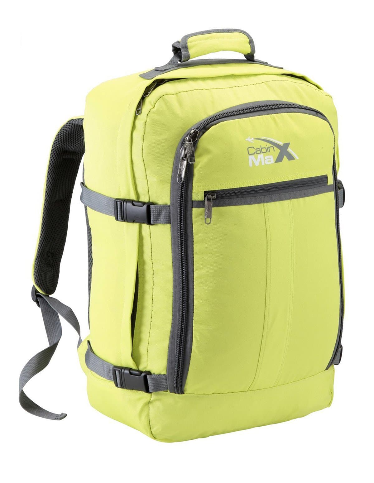 Cabin Max Metz Backpack Flight Approved Carry on Bag 44 Litre Travel Hand Luggage -21'' X 14'' X 9'' (Green)