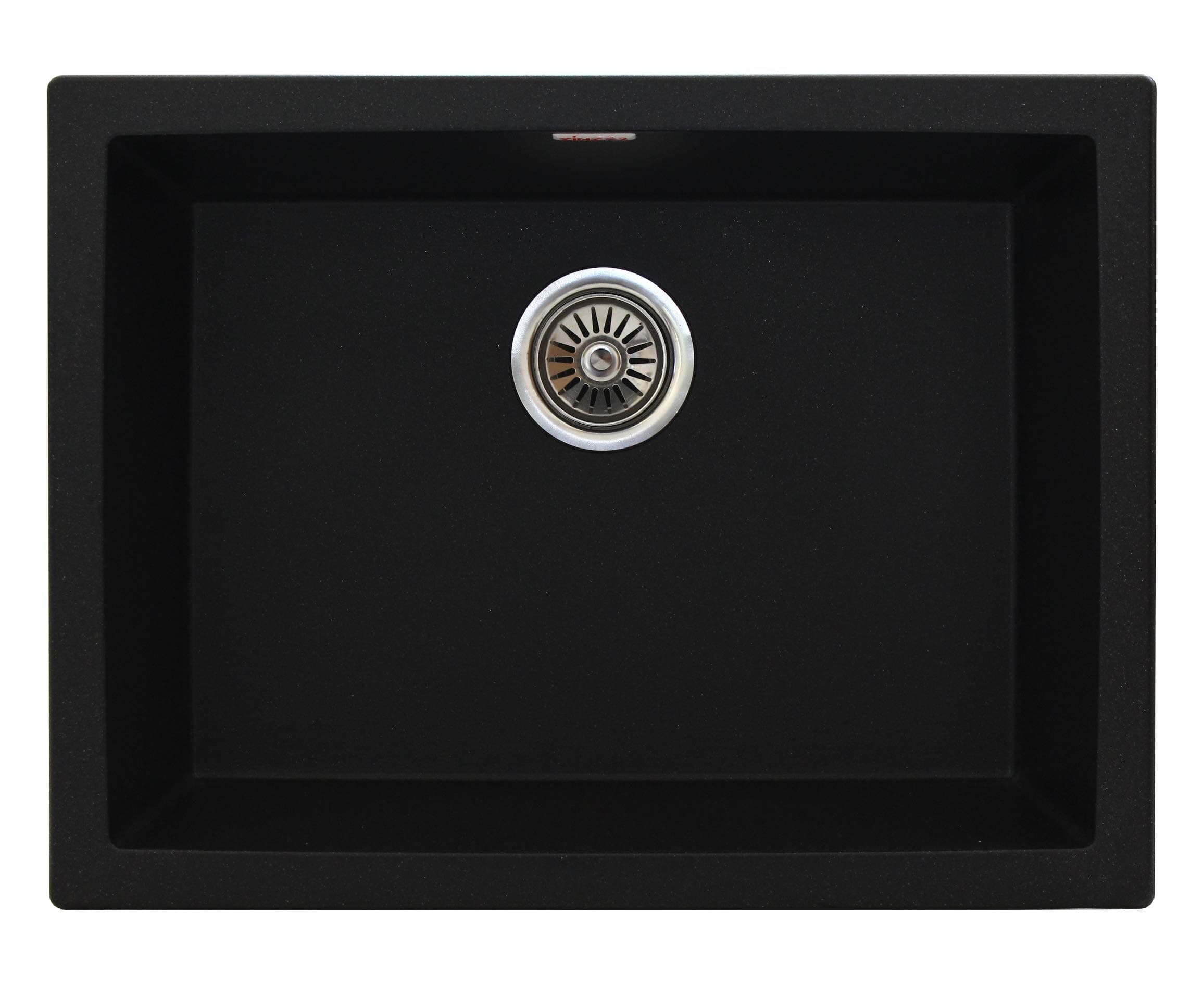 Granite, Quartz Kitchen Sink, 24 x 18, Matt Black Color