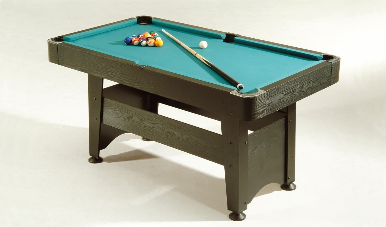 Billiard Table with Accessories, Green, 4 Ft
