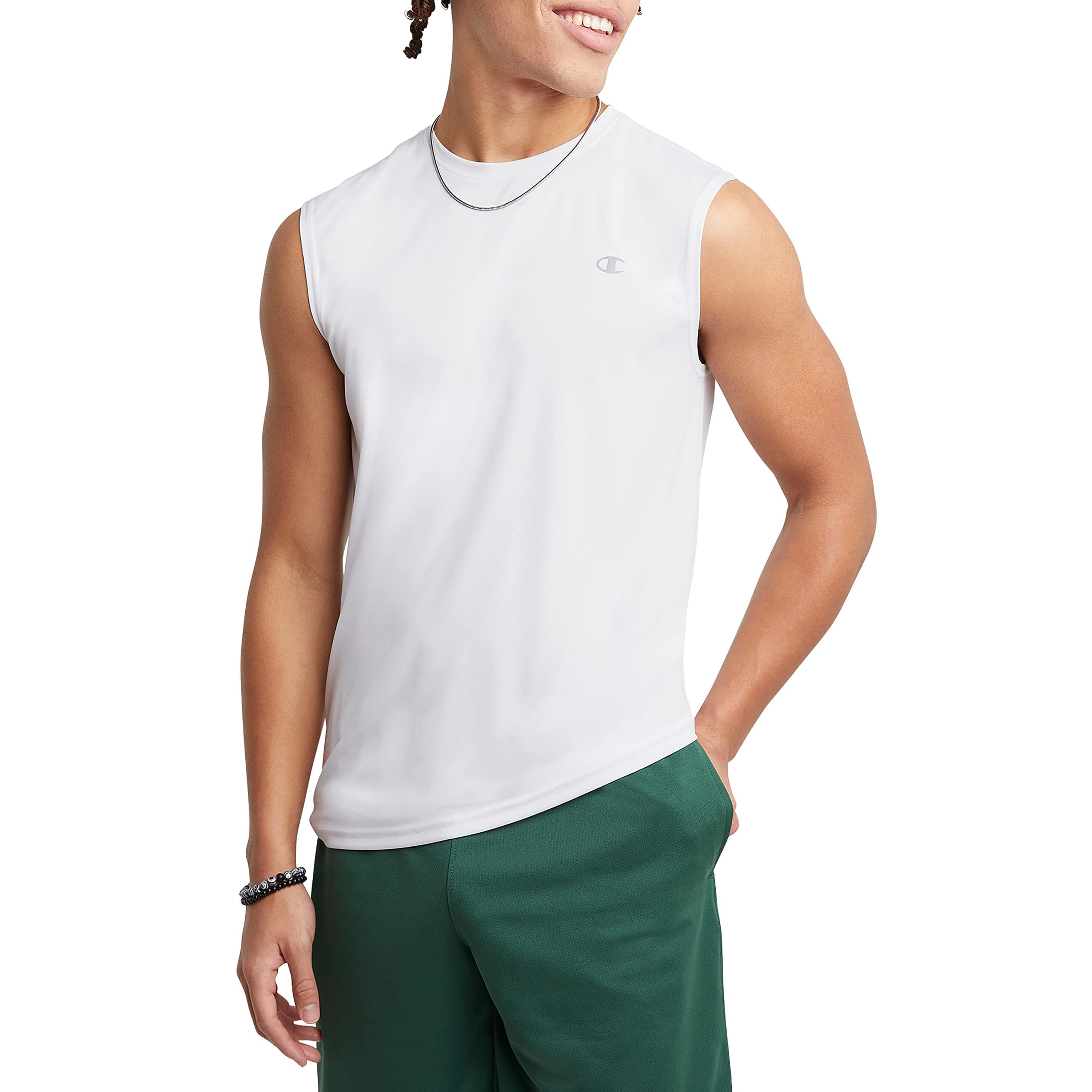 ChampionMen's Sleeveless T-shirt, Sport Tank, Muscle T-shirt for Men (Reg. Or Big & Tall)