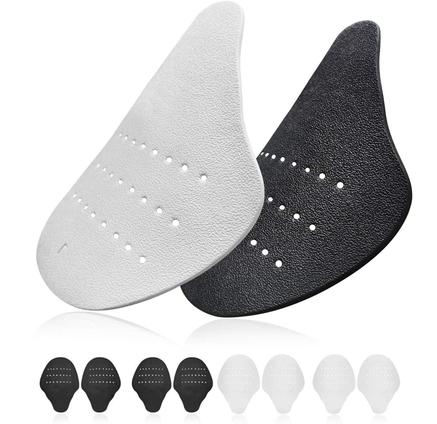 4 Pairs Anti-Wrinkle Shoes Creases Protector/Shoe Shields/Toebox Crease Preventers/Prevent Sport Shoes Crease Indentation - Soft Material Shoe Accessory