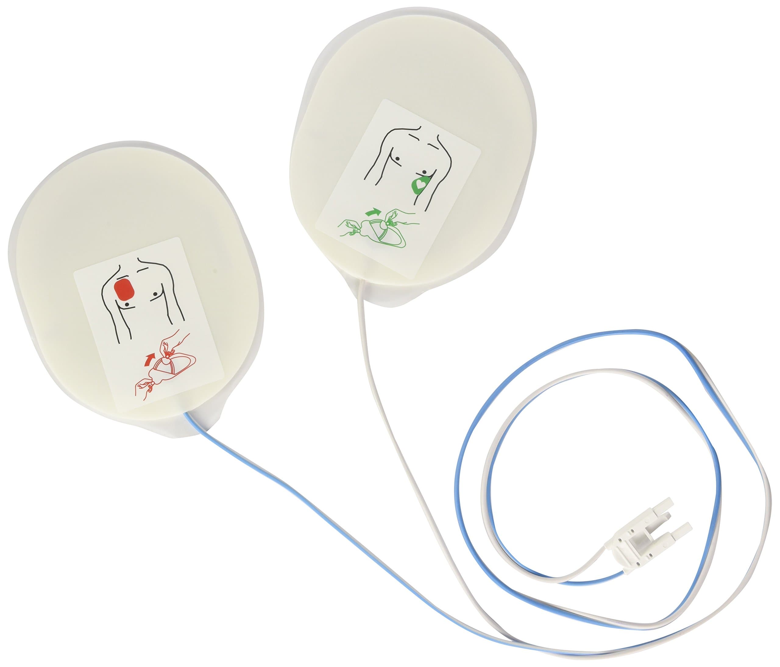F7951 Pair of disposable defibrillation pads for Zoll Medical Corp and M&B - for adult use