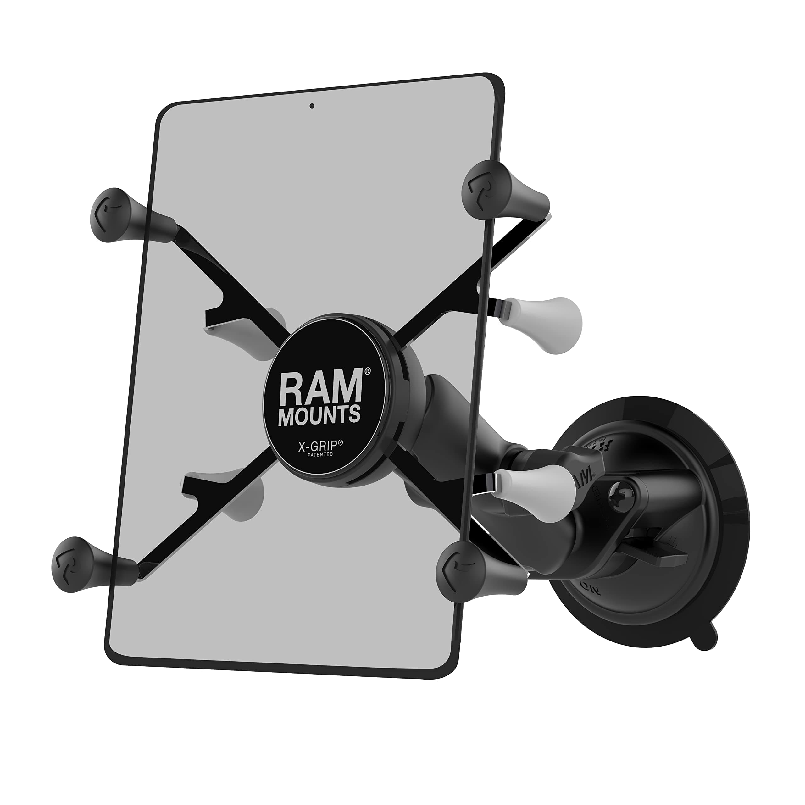 RAM Mounts RAM-B-166-UN8U X-Grip with RAM Twist-Lock Suction Cup Mount for 7"...