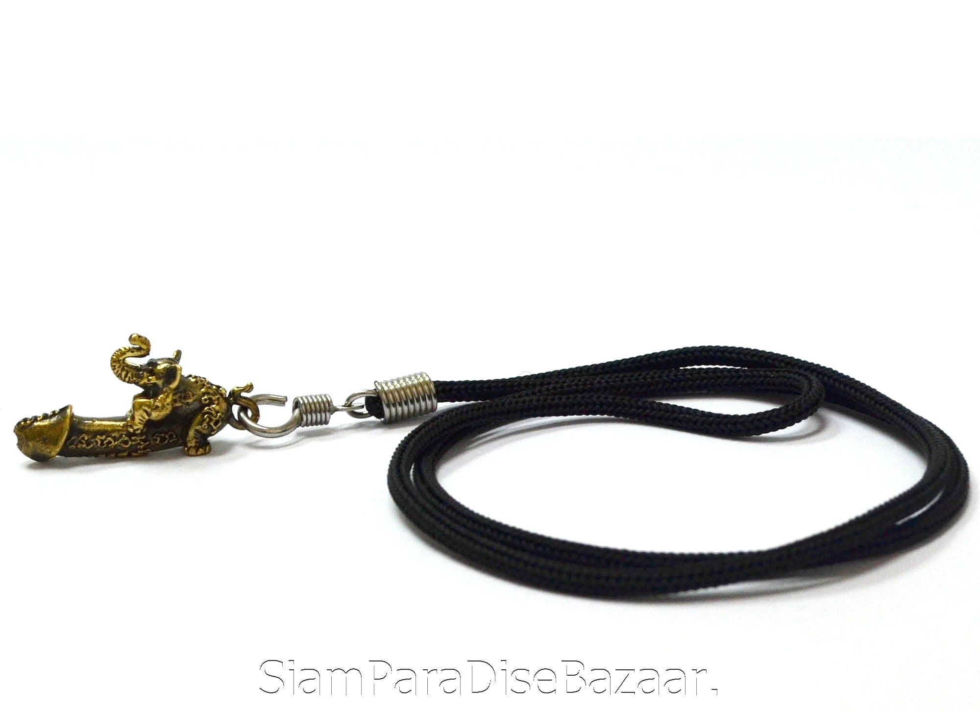 Thailand Gift Thai Amulet Wealth Lucky Powerful Paladkik Elephant Love Luck Charm Thai Amulet