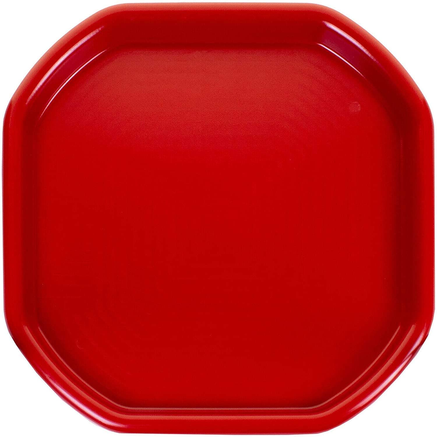 Easy Shopping® Children Kids Colour Small Mixing Tray Plastic for Playing Toy Sand Pool Pit Water Game Garden Beach MADE IN UK (Red)