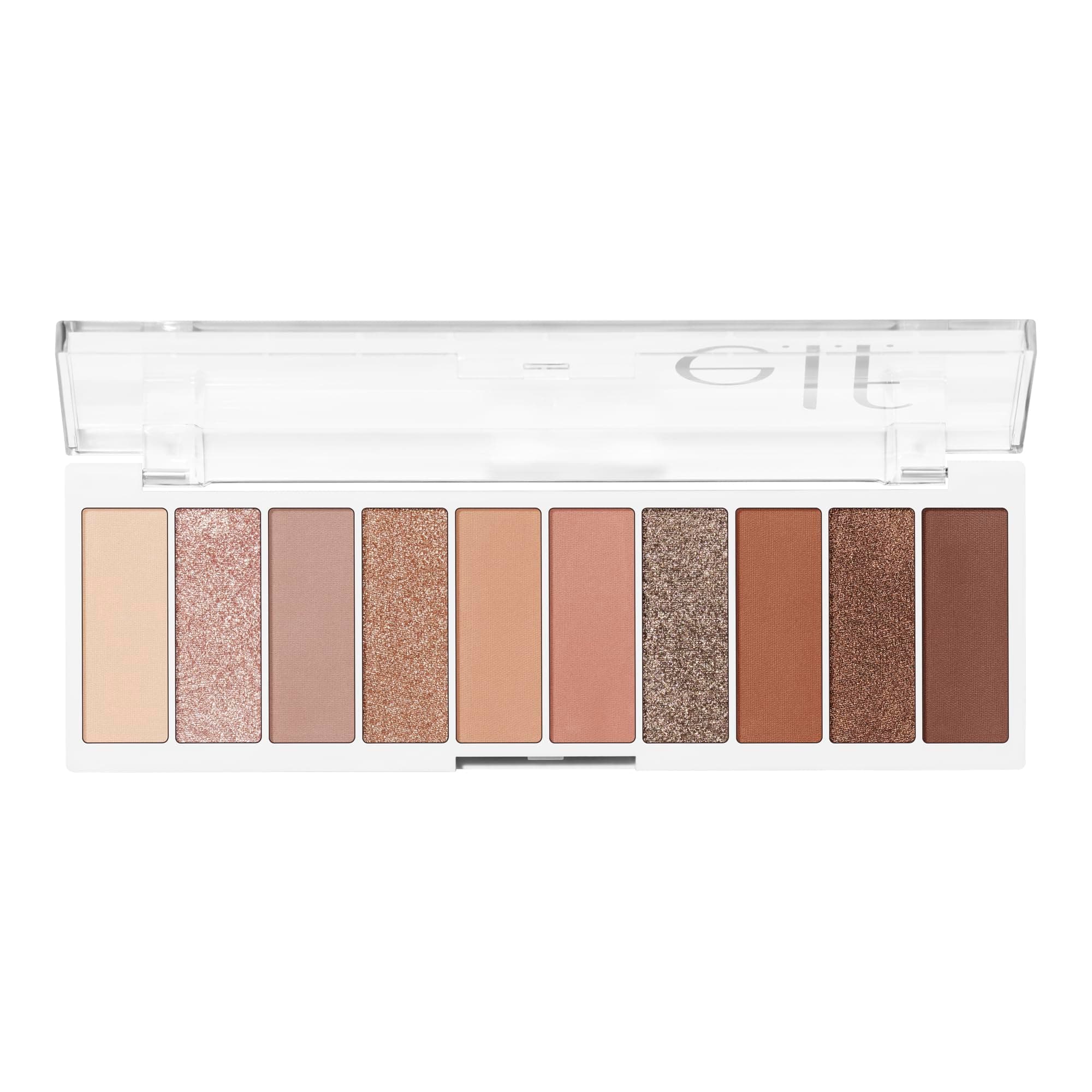 - Perfect 10 Eyeshadow Palette, Ten Ultra-Pigmented Shimmer & Matte Shades, Vegan & Cruelty-Free, Keep It Ethereal, Multicolour