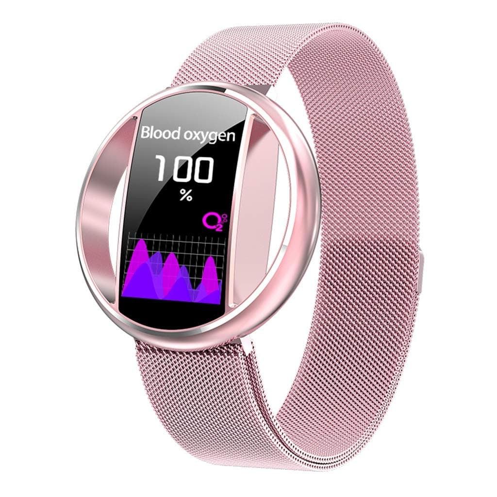 Nologo Women's Smart Watches for Samsung IPhone with Heart Rate, Blood Pressure, Pedometer, Calorie, Waterproof Sports Bracelet Waterproof Fitness Tracker