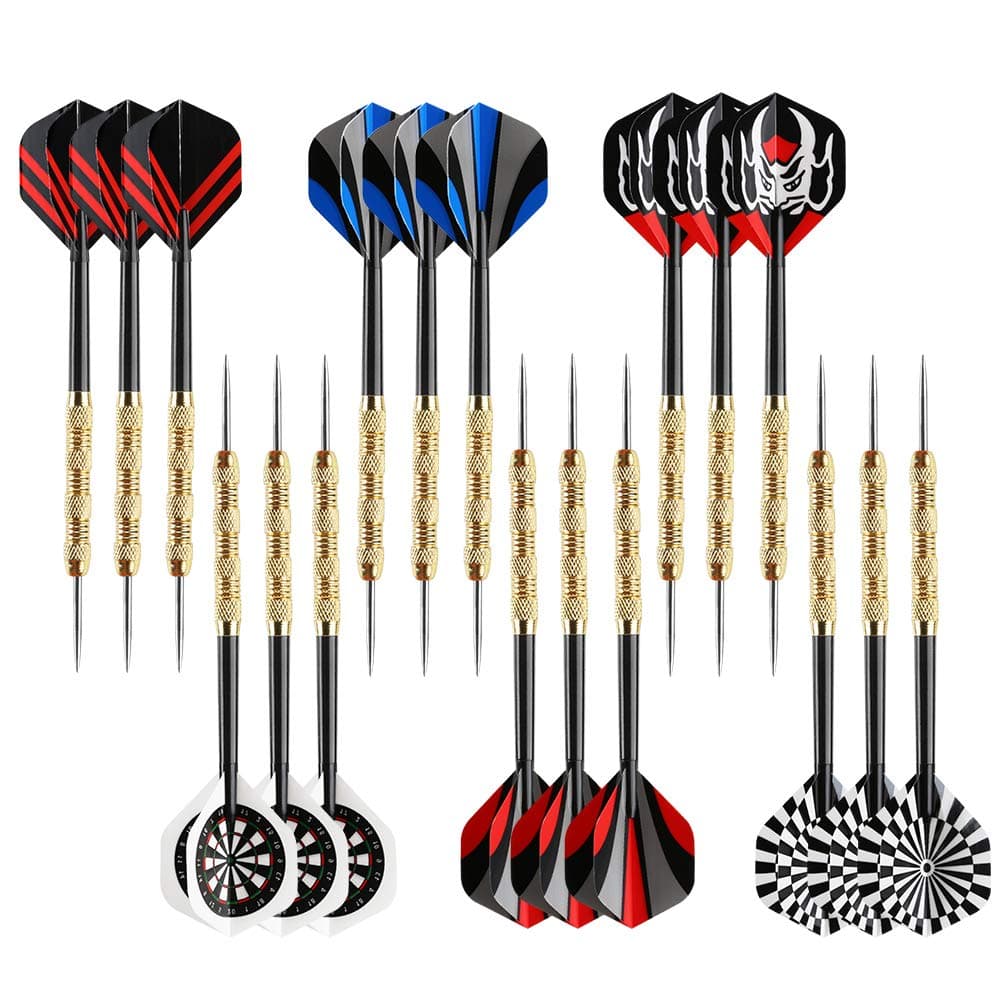 Accmor 18pcs Steel Tip Darts