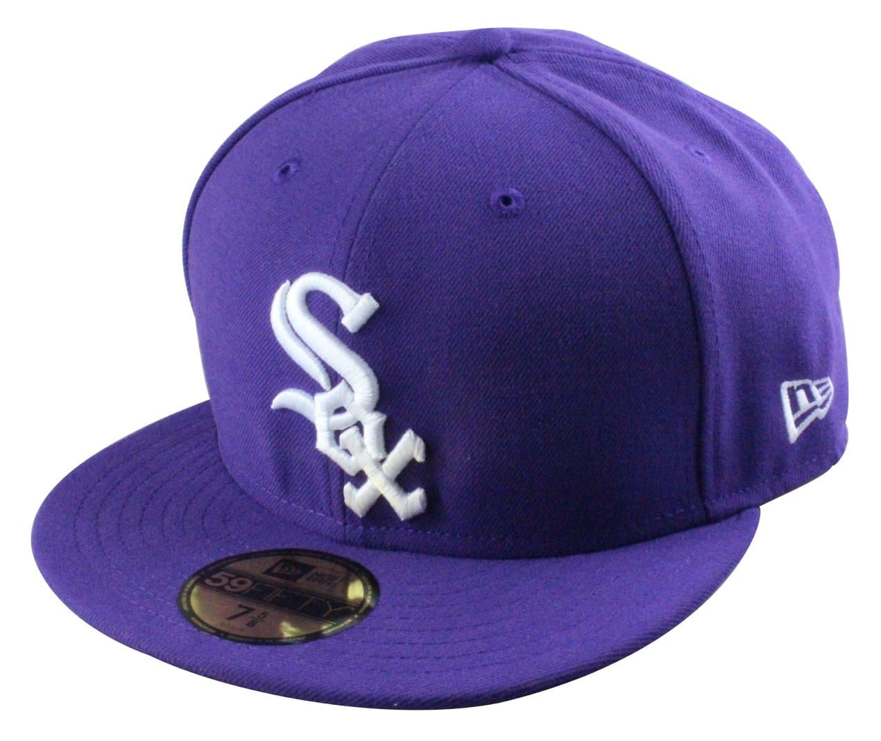 Chicago White Sox 59Fifty Baseball Cap "League Basic" by New Era | Size: 7 3/8