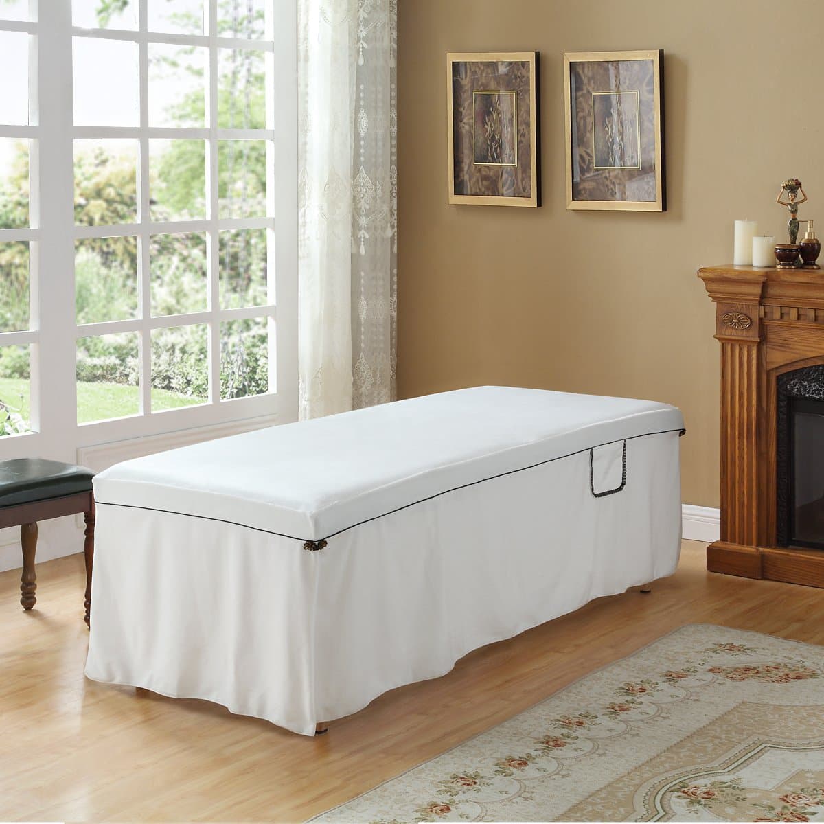 Massage Mattress Bedspread/Bed Cover/Comfortable Sheet(White)