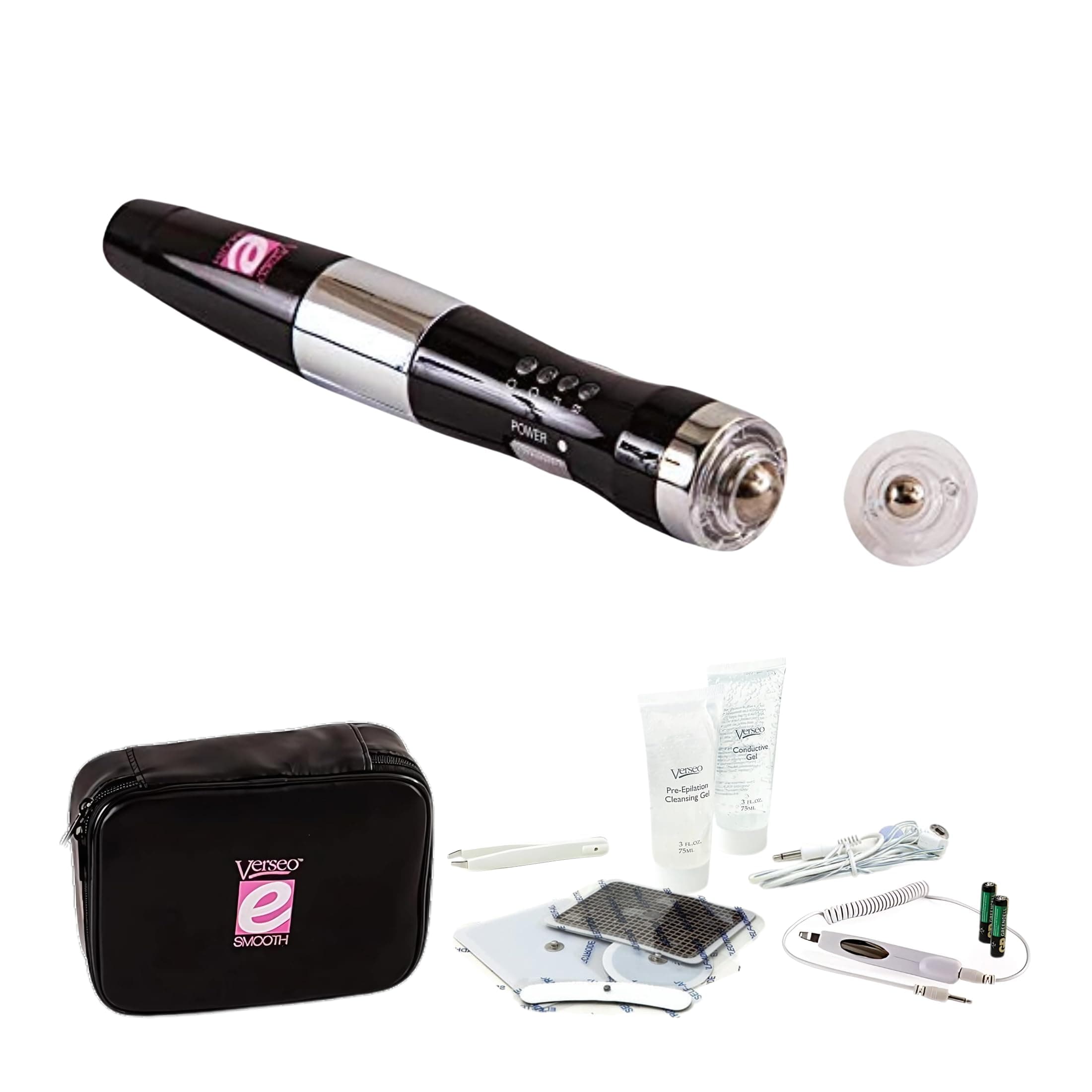 Female LED Home Electrolysis Shaver Kit, Multicolour