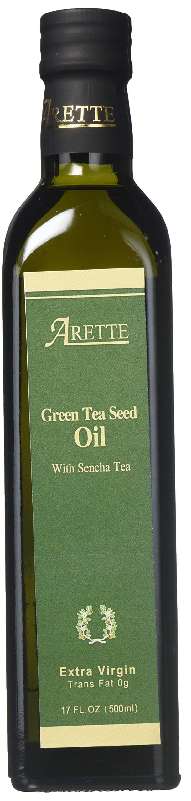 Arette Green Tea Seed Oil with Steamed Green Tea-500ml bottle