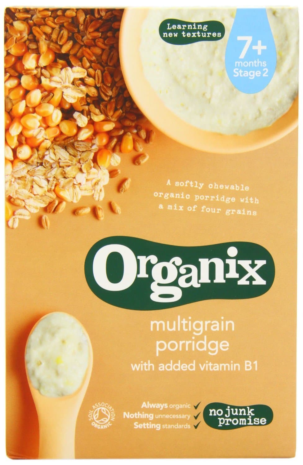 (3 PACK) - Organix - Multigrain porridge | 200g | 3 PACK BUNDLE