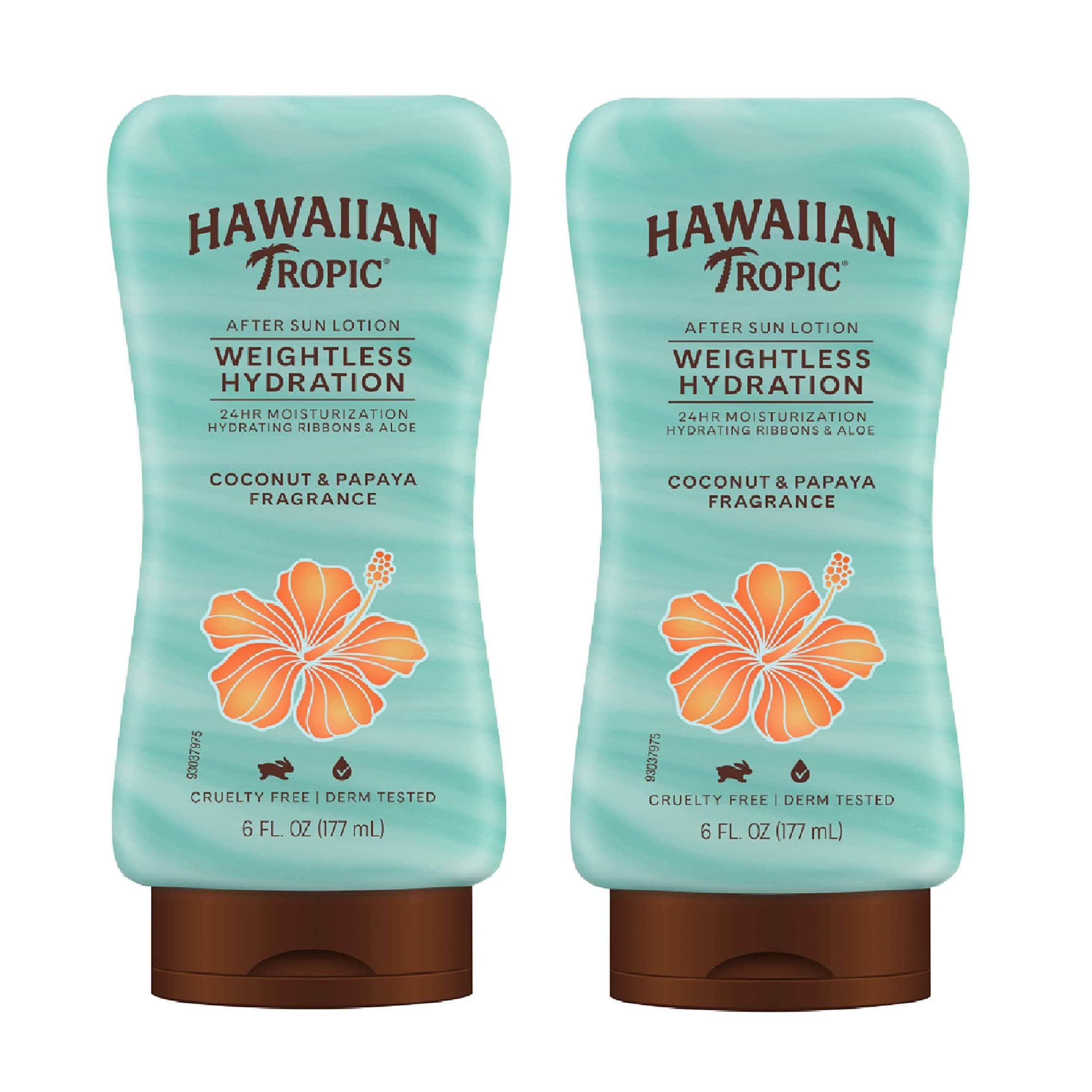 Silk Hydration Weightless After Sun Gel Lotion With Hydrating Aloe And Gel Ribbons, 6 Ounces - Pack of 2, 6 Fl Oz (Pack of 2)