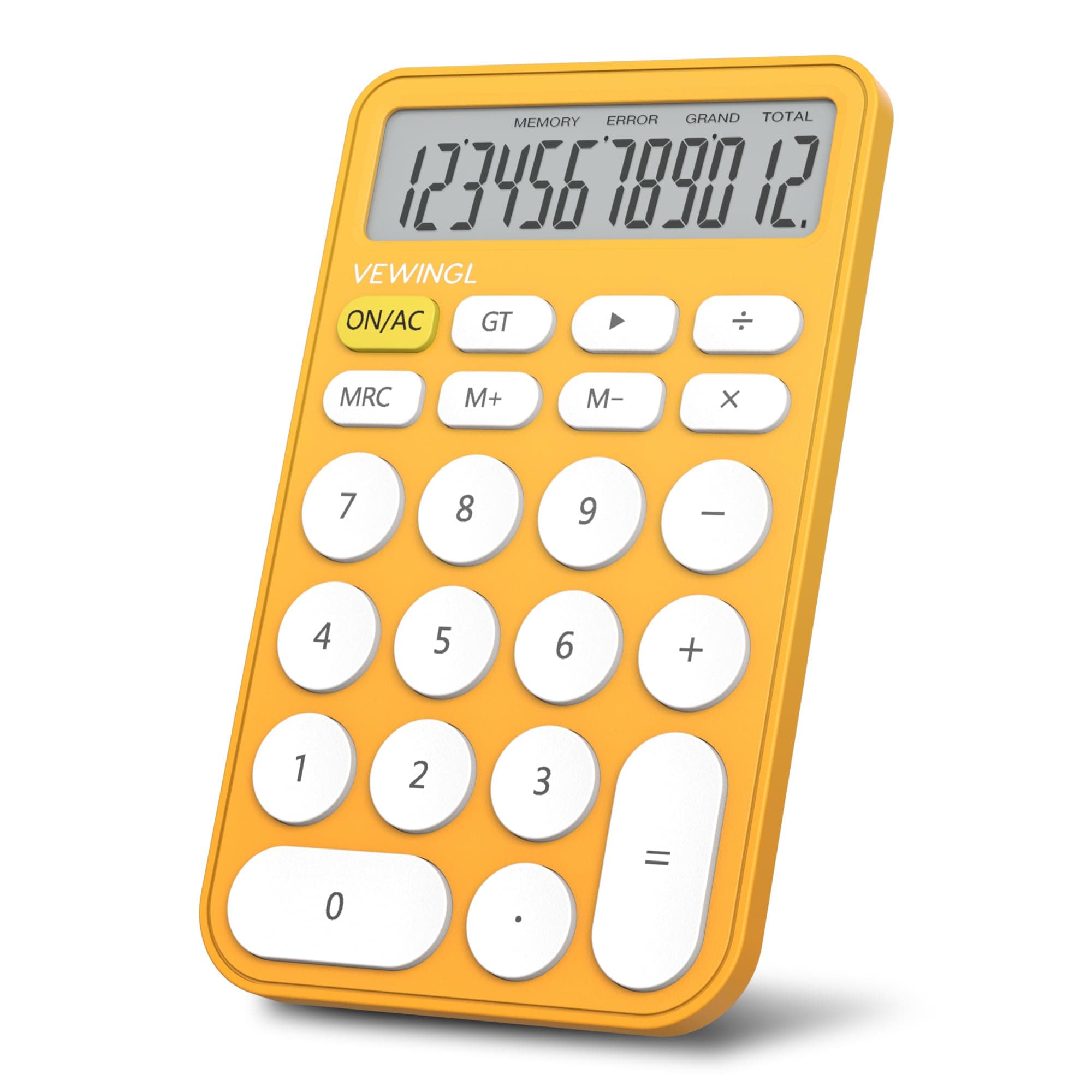 VEWINGL Standard Calculator, 12 Digit Large Display Desktop Calculator with Big Buttons for Office, School, Home & Business