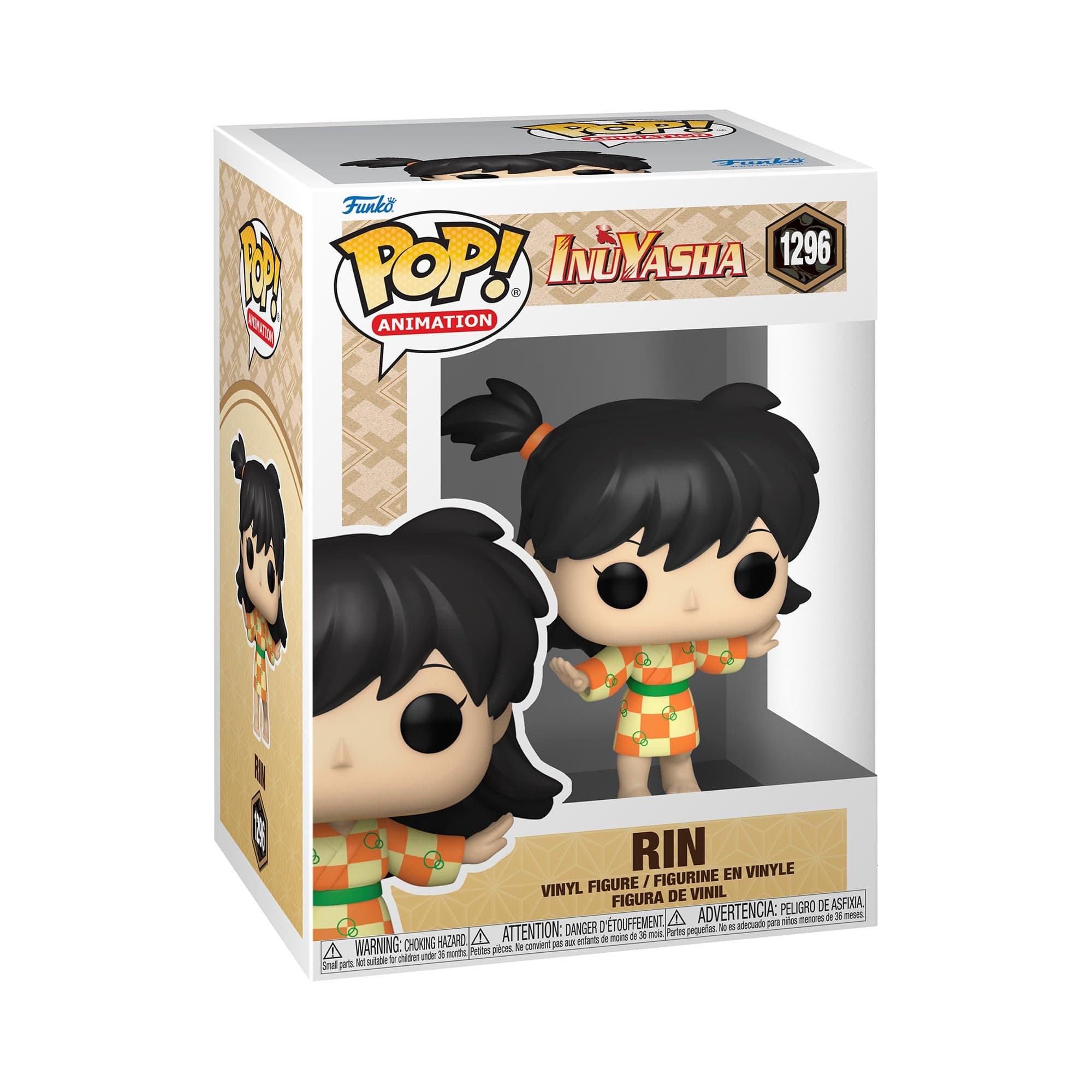 POP! Animation: Inuyasha - Rin - Collectable Vinyl Figure - Gift Idea - Official Merchandise - Toys for Kids & Adults - Anime Fans - Model Figure for Collectors and Display