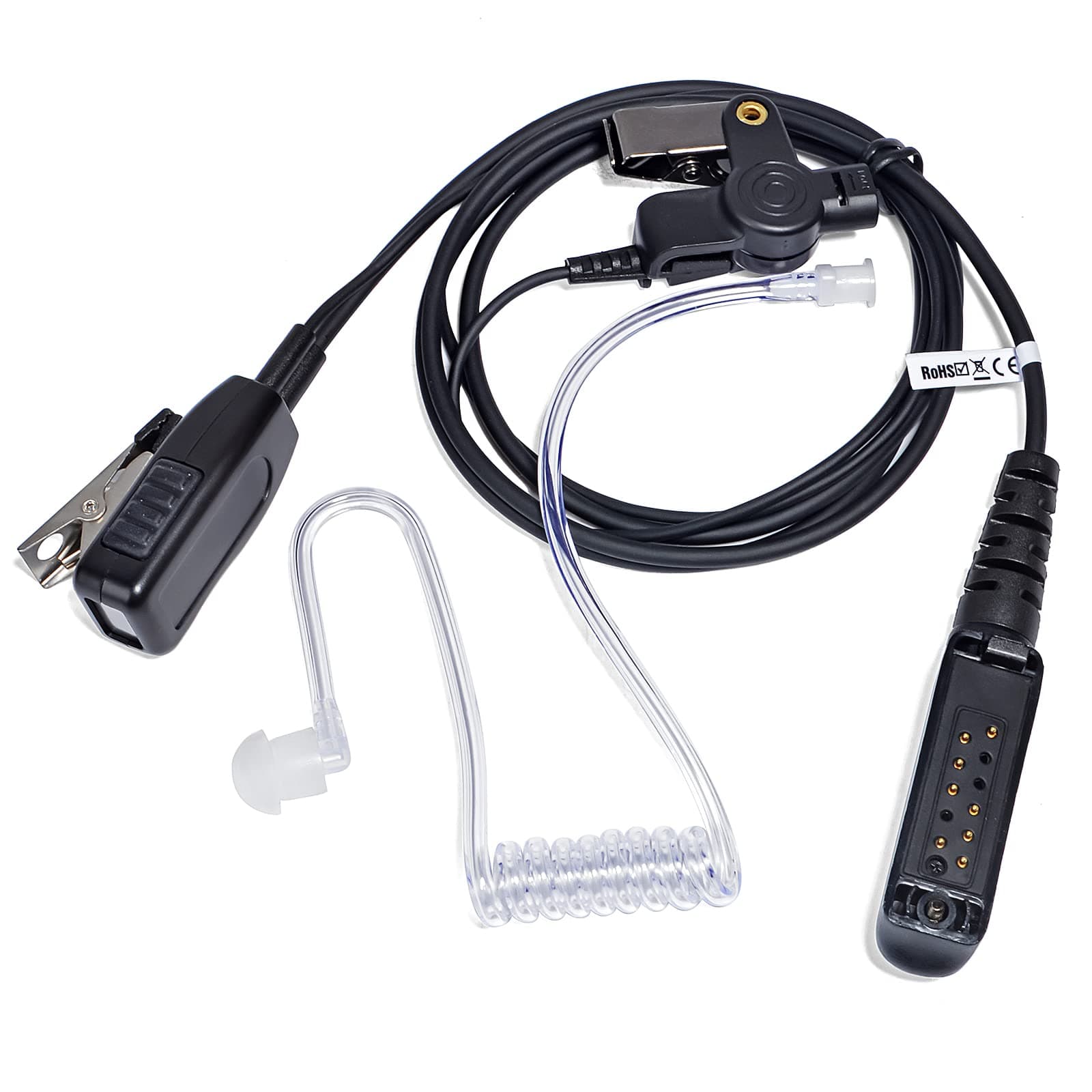 Sepura Security Earpiece Compatible with Sepura STP8000 STP9000(Tetra) SC20 SC21 Radios, Covert Acoustic Tube Headset (Sepura)