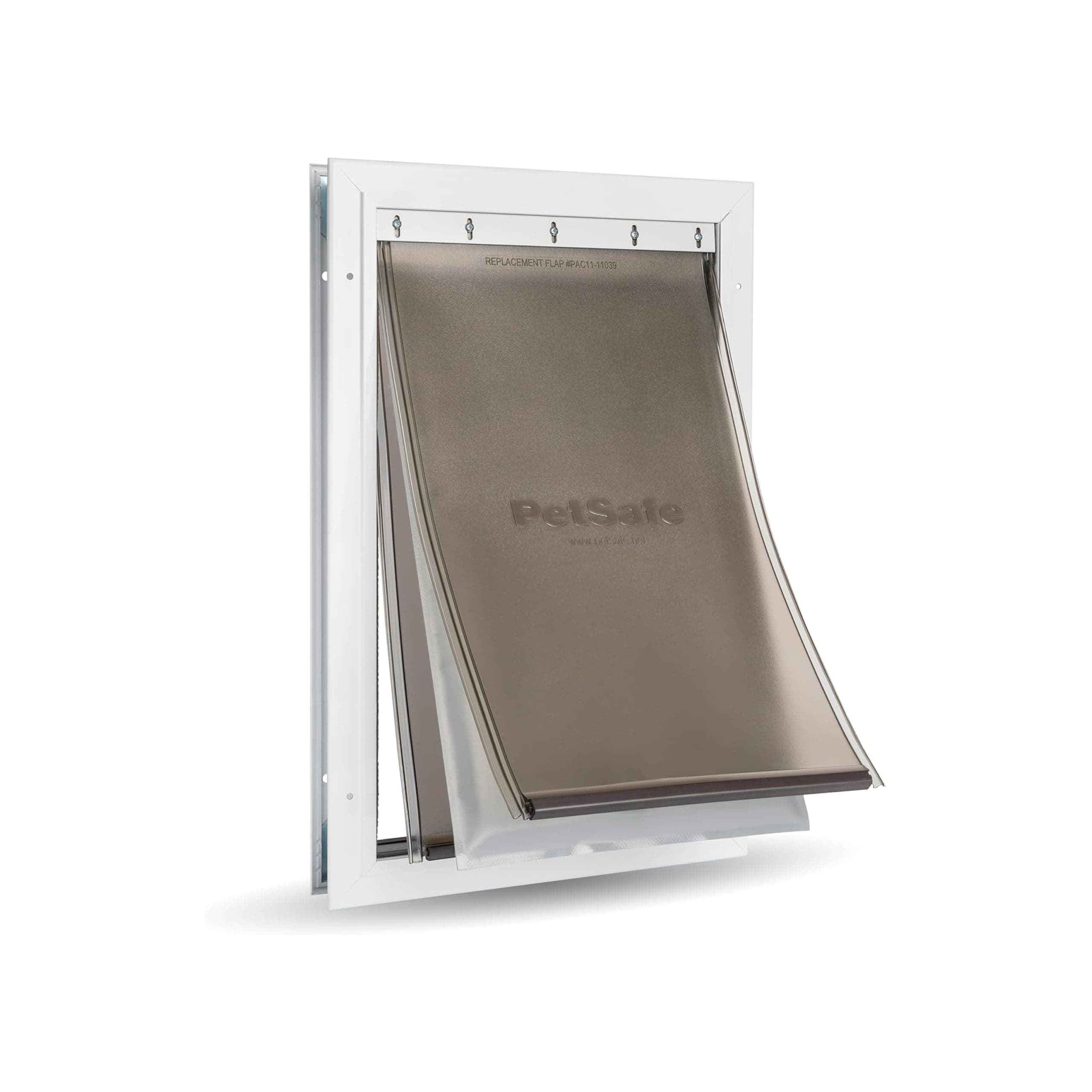 PetSafe Extreme Weather Dog and Cat Door - Aluminum Frame Pet Large