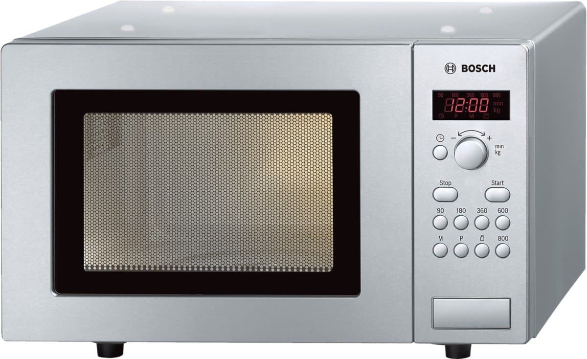 Bosch HMT75M451 Stainless Steel Microwave Oven, 17 liters