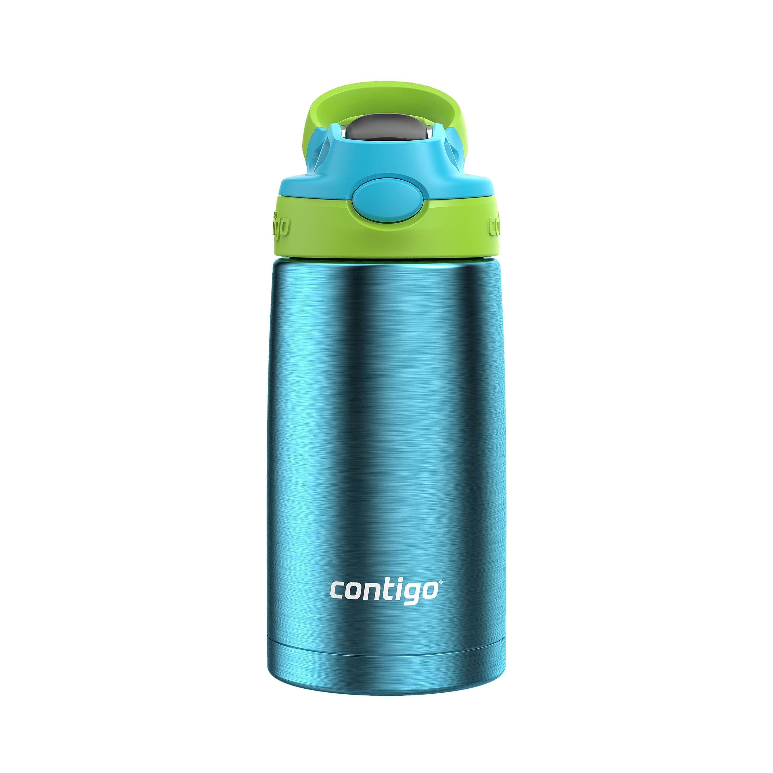 Contigo Aubrey Beverage|Water Bottles, 13 oz, BLUE RASPBERRY COOL LIME