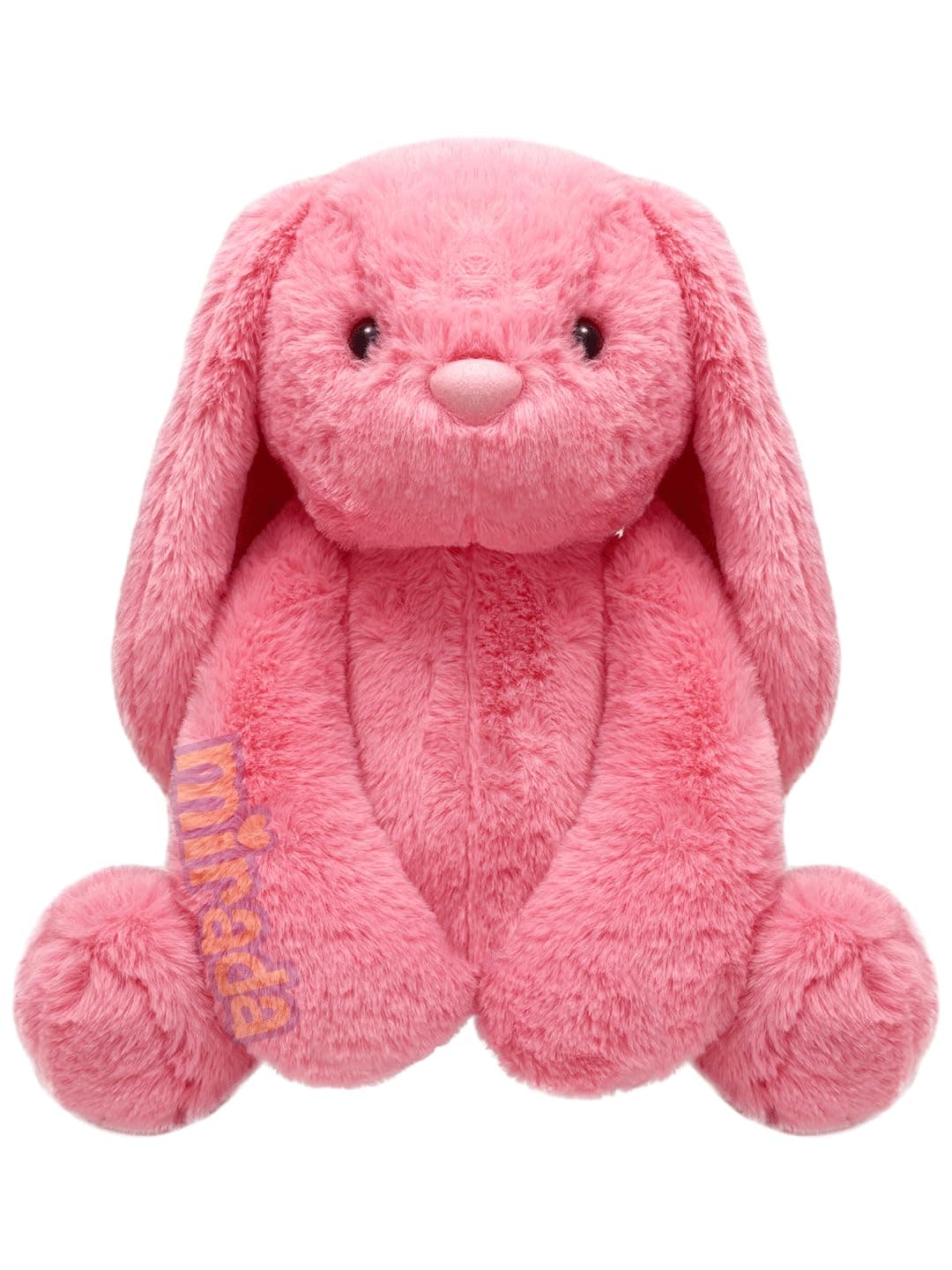 - Coral Bunny Soft Plush Toy – 35cm | Cute Adorable Huggable Rabbit with Long Ears | Super Soft Floppy Stuffed Animal for Kids & Girls Room Décor Plushie