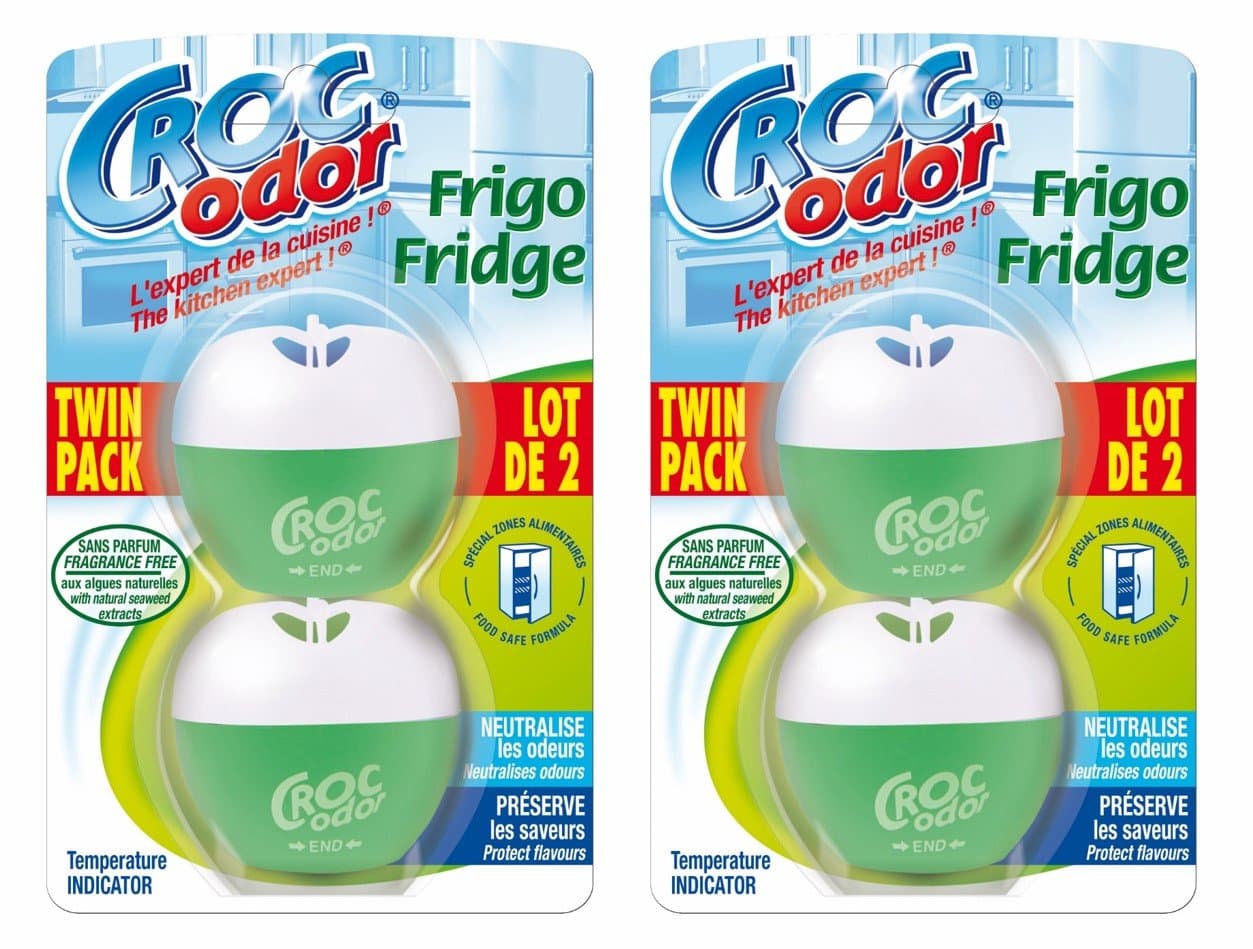 CROC'ODOR Coco Fridge Air Freshener - Random Colour -2 (2x33 g)