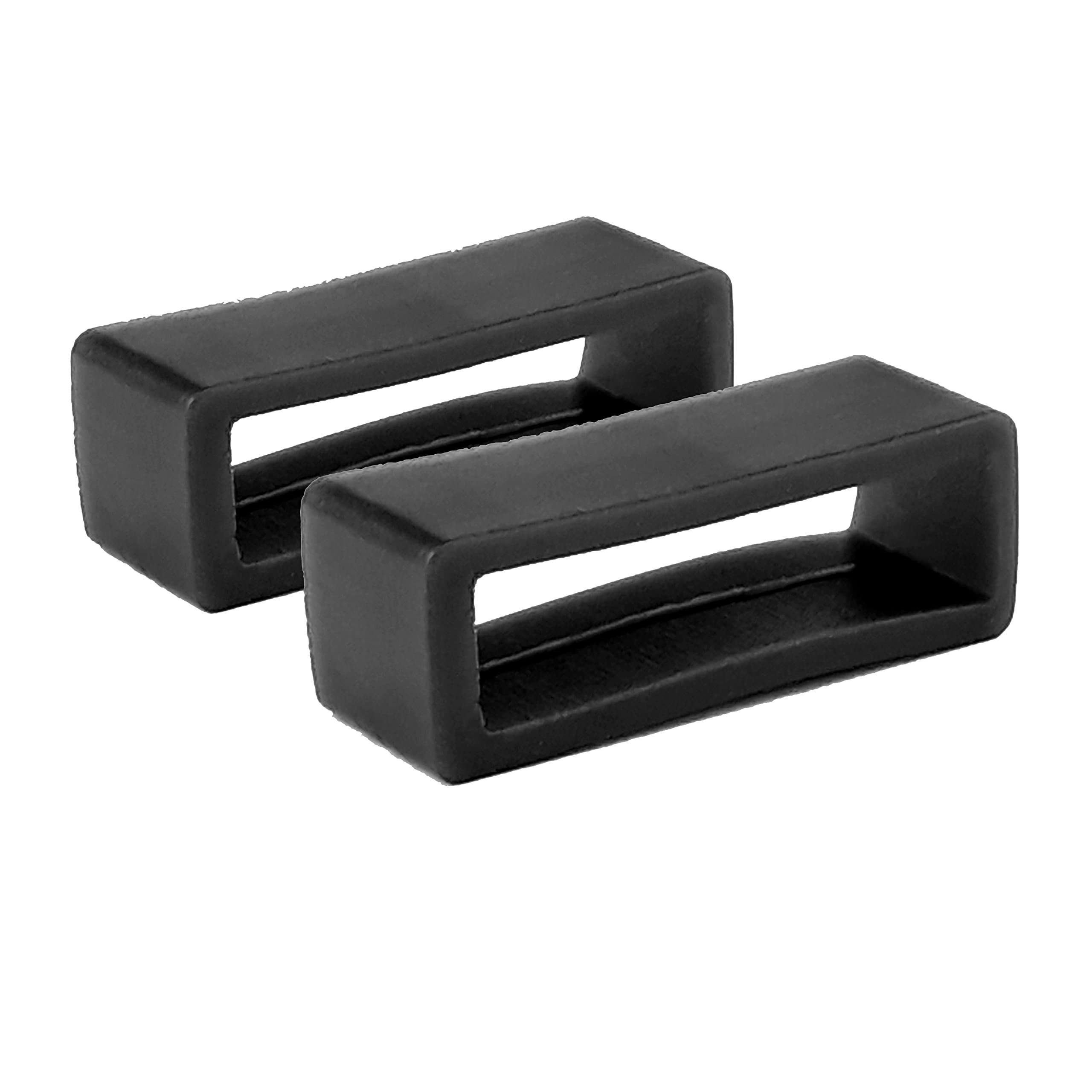 Swift Gift UK Watch Strap Loop 20mm Pack of 2 Rubber Watch Strap Holder Replacement Band Keeper Watch Loop Parts and Accessories