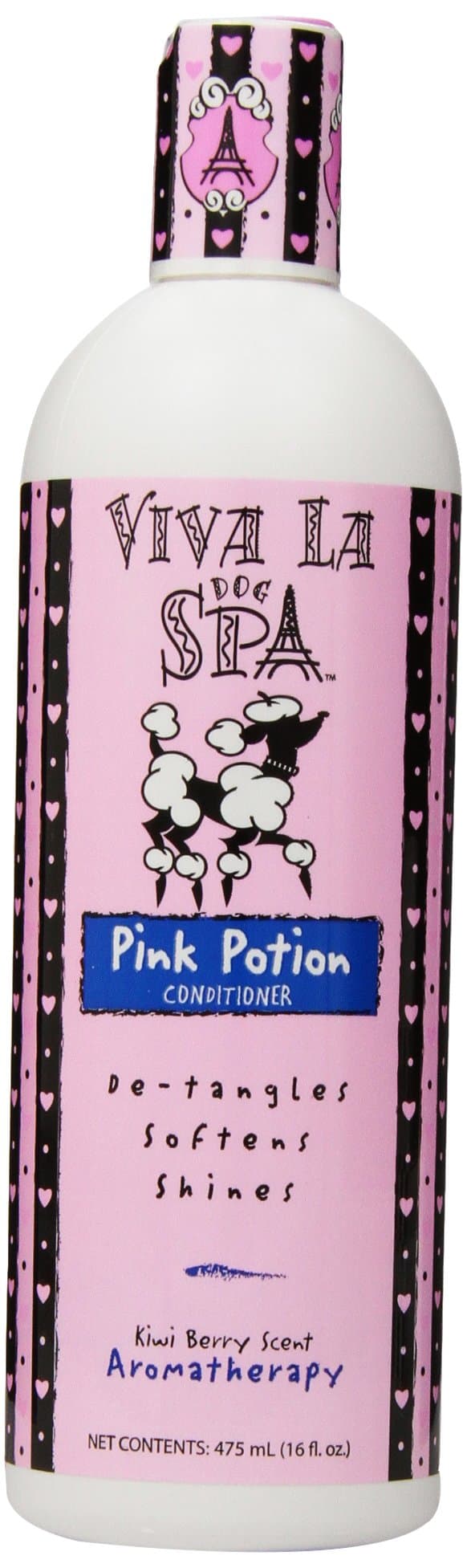 Viva La Dog Spa Pink Potion Conditioner for Dogs, 16-Ounce