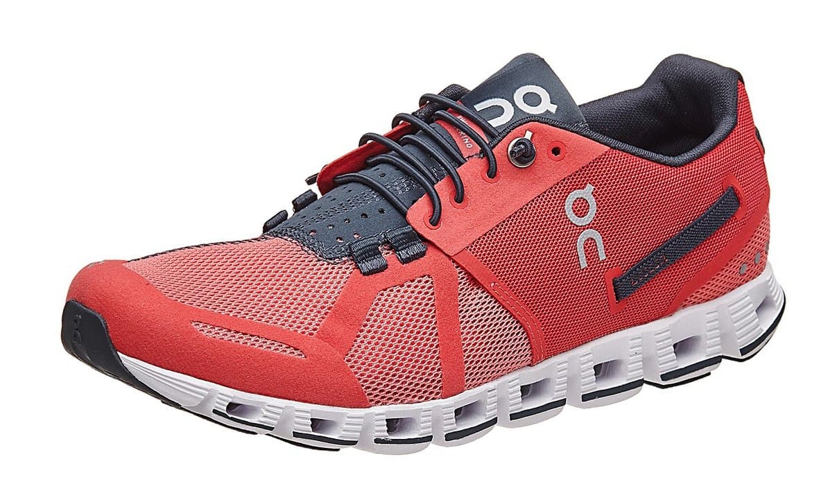 On Women's Running Cloud Sneaker, Charcoal/Rose