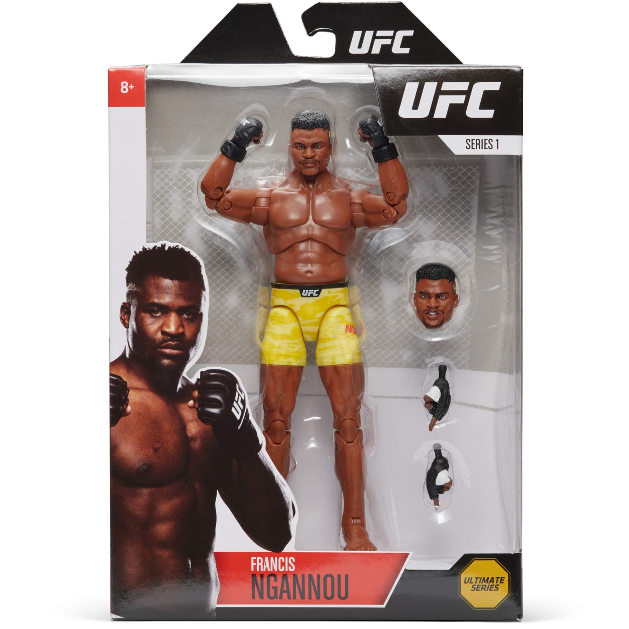 UFC Ultimate Series Francis Ngannou Action Figure - 6.5 Inch Collectible