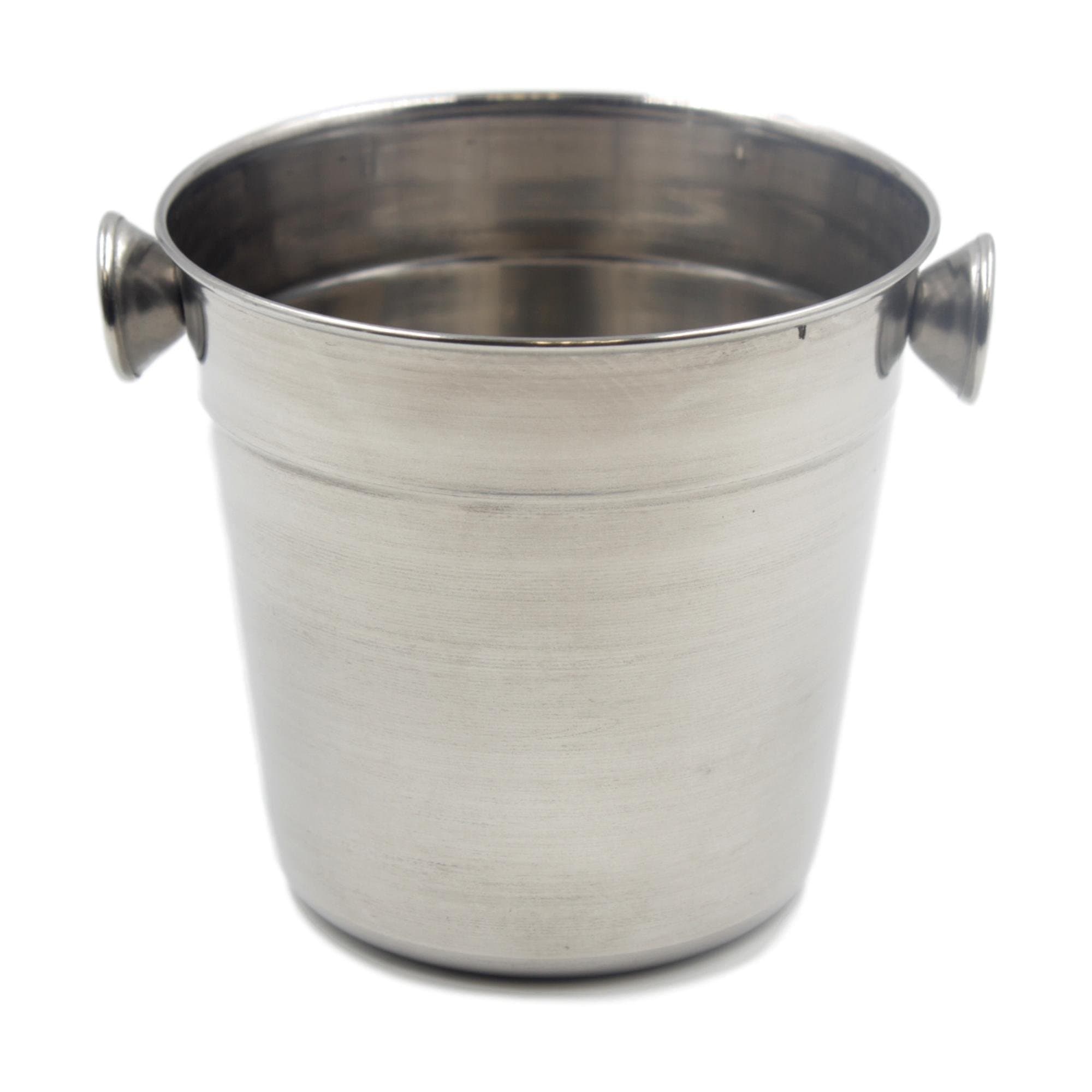Mini Stainless Steel Ice Bucket h10cm