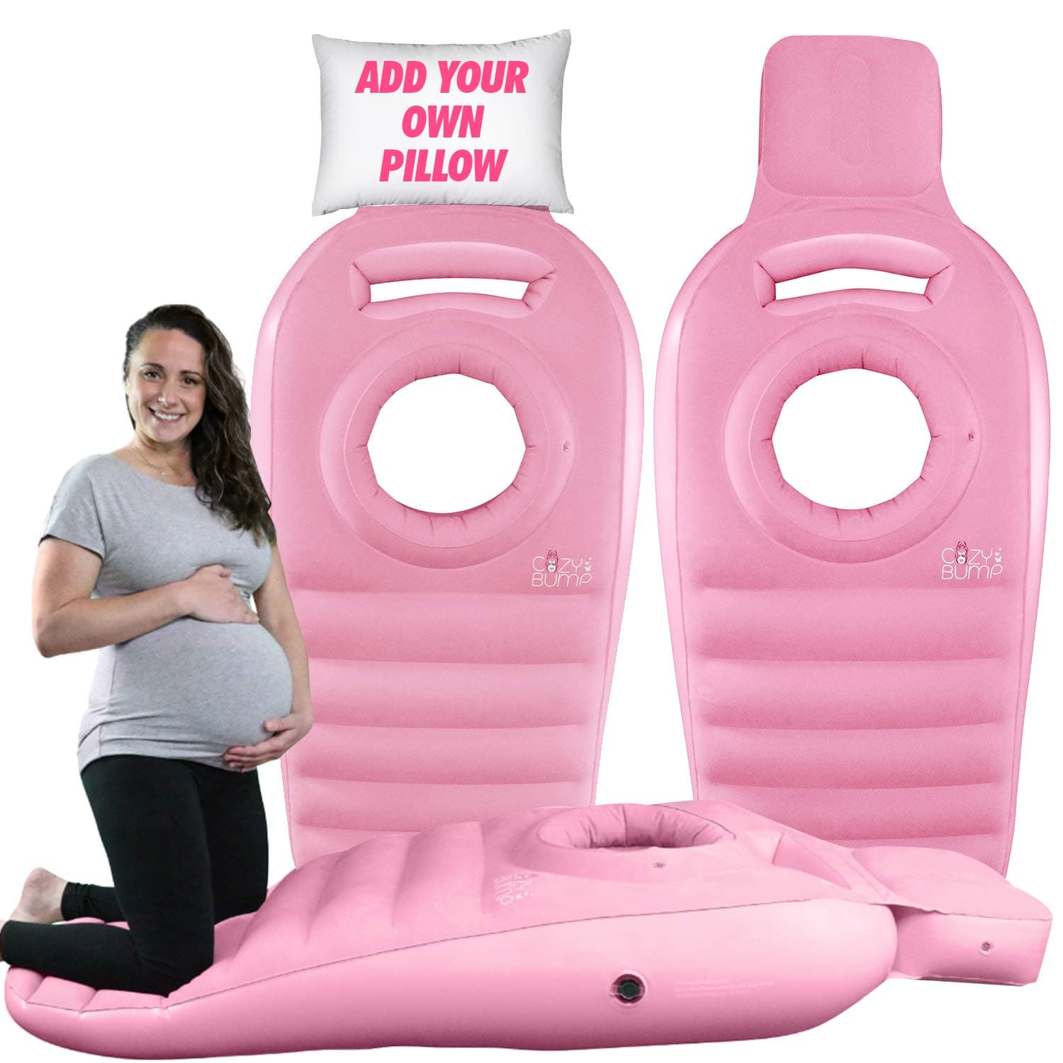 Cozy Bump A Pregnancy Pillow The Best Pregnancy Pillow for Sleeping Prone, Pregnancy Body Pillow, Maternity Pillow, Pregnancy Bed, Pregnancy Gifts, Prone Pillow