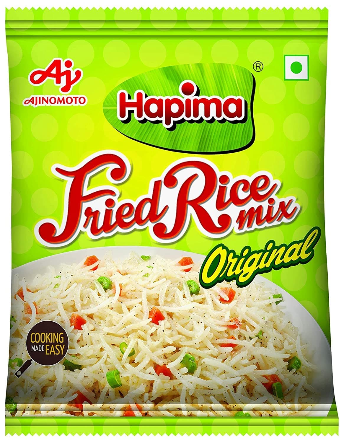 Hapima Fried Rice Mix Original , 185g (Pack of 10*18.5Gr)