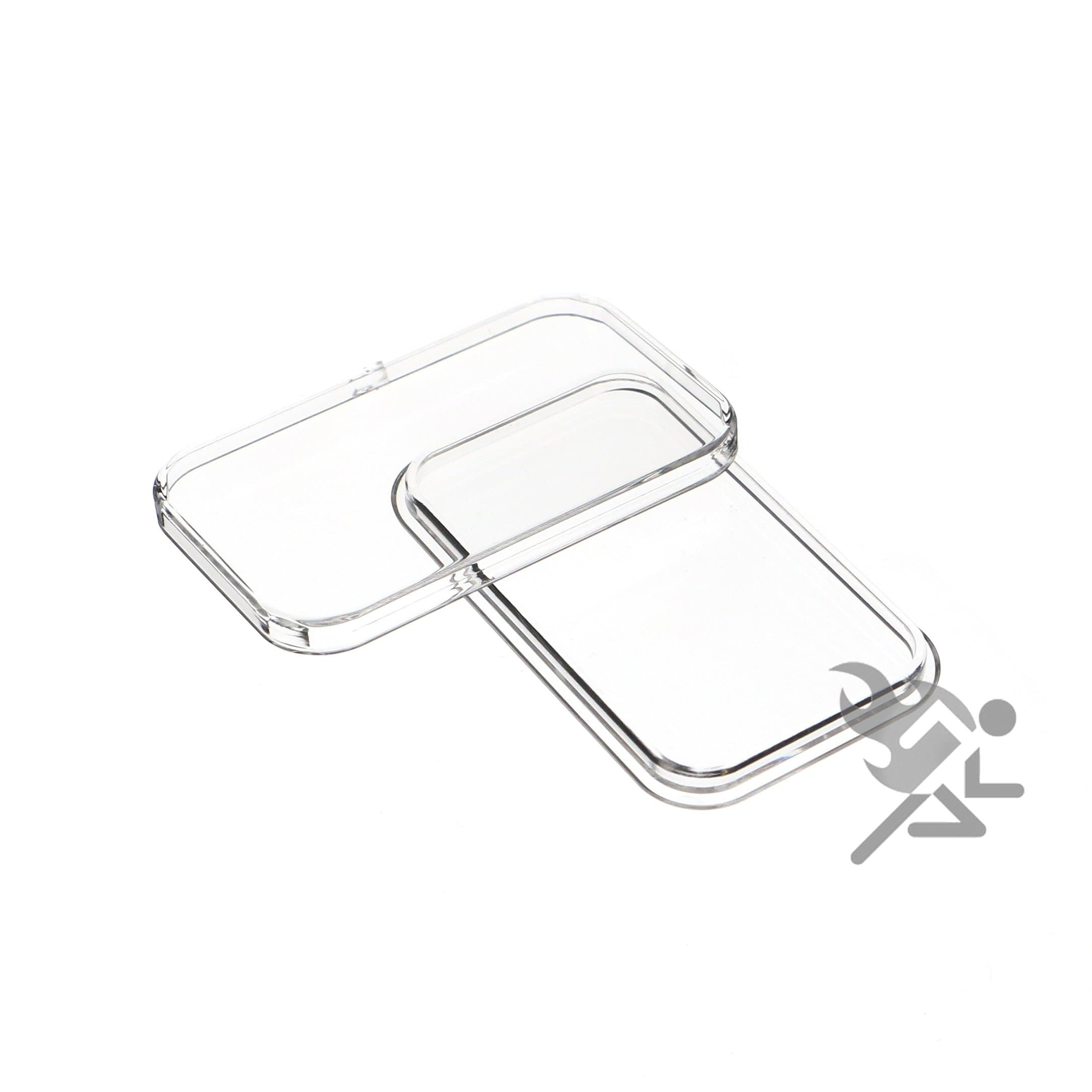 Premium Air-Tite Brand Direct Fit Silver 1oz "Bar" Coin Holder Storage Capsule (Qty 25)