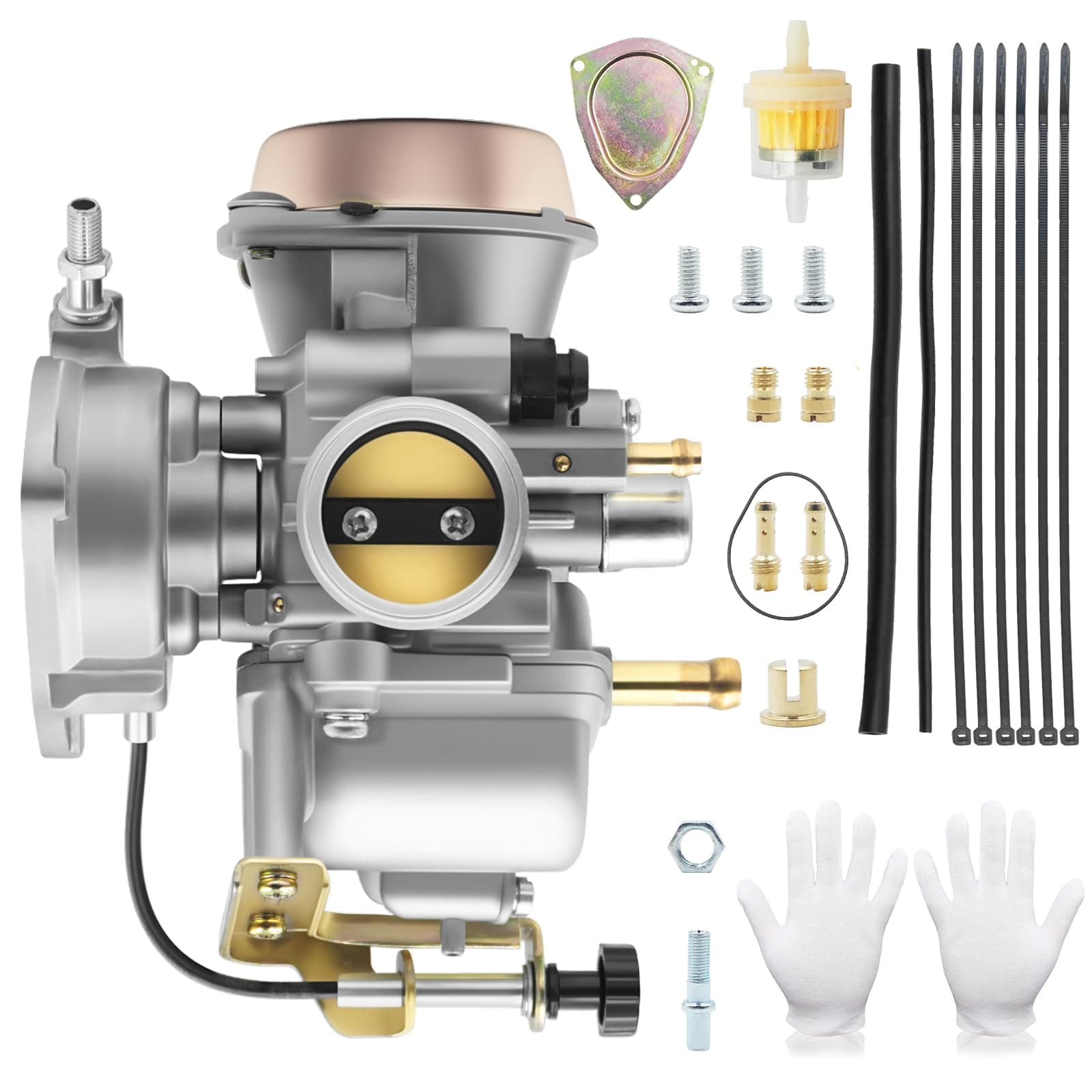 Carburetor Replacement for Suzuki Ozark 250 LTF250 2002-2009, for LTZ250 LTZ 250 Quadsport 250 Carb 2004-2009, 13200-05G01