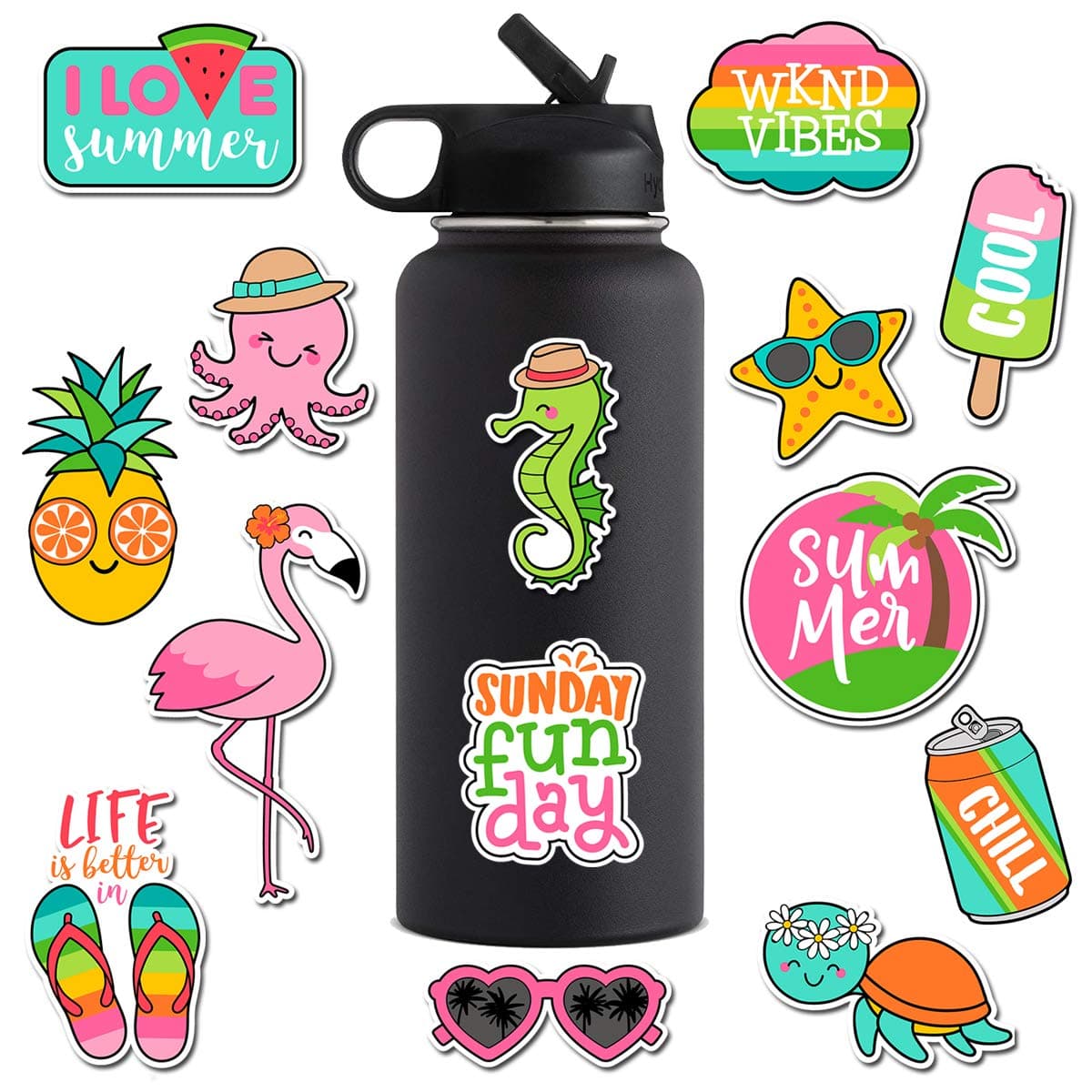 PETYES Laptop Stickers (O)